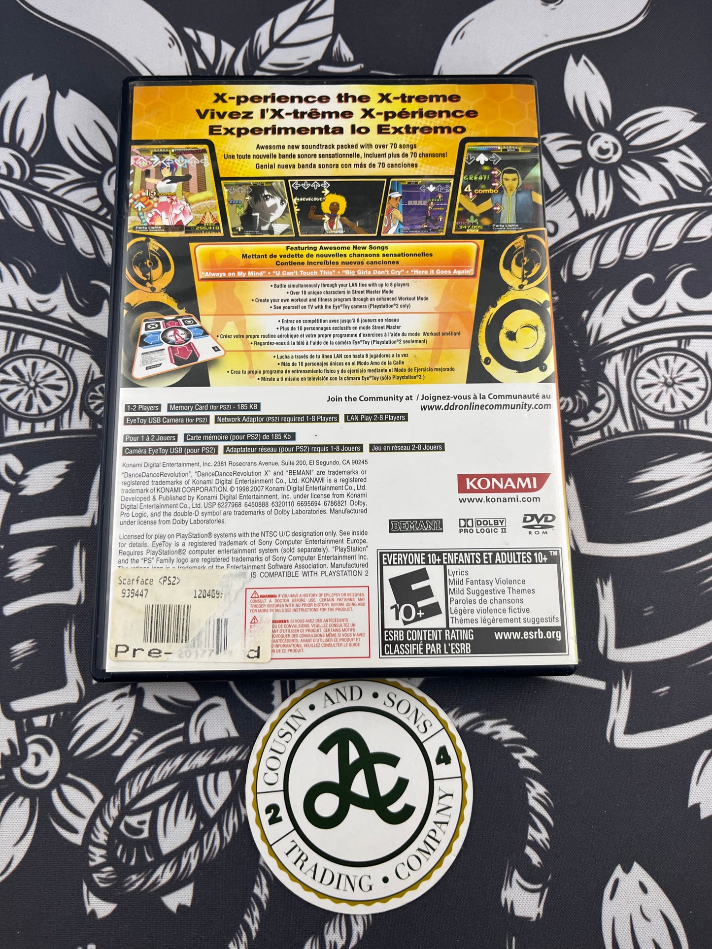 Dance Dance Revolution X PS2 CIB