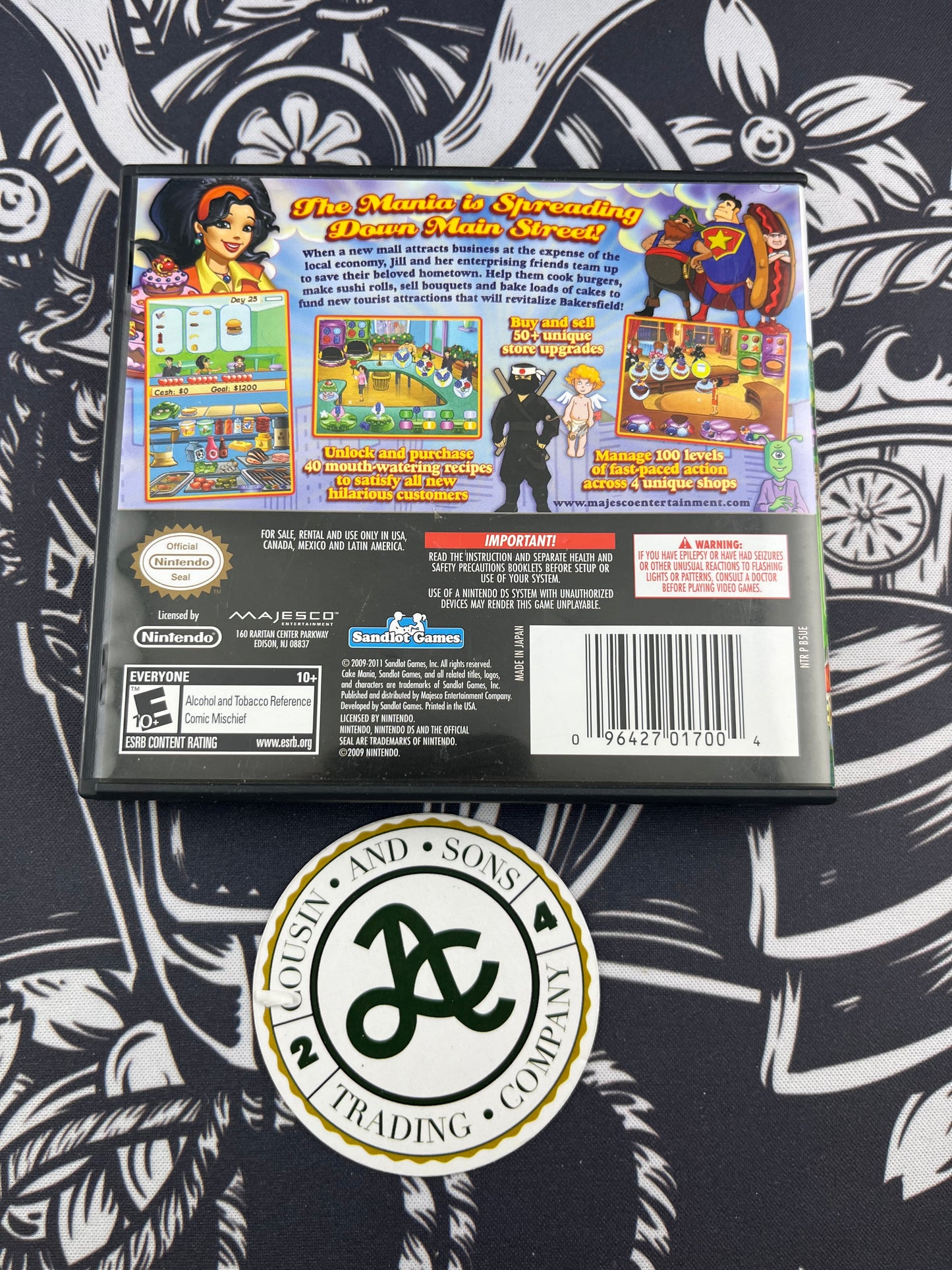 Cake Mania Main Street DS CIB