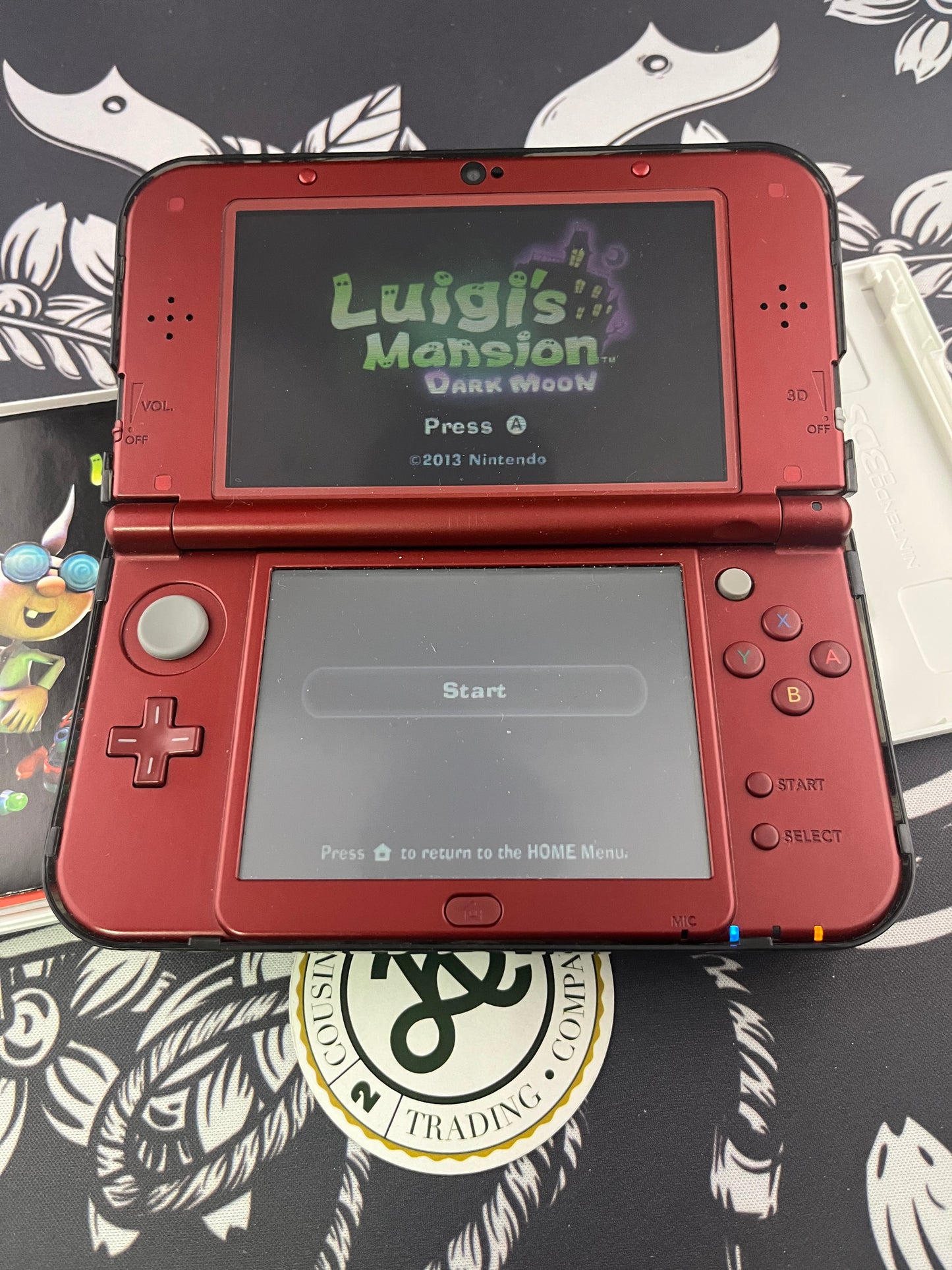 Luigi Mansion Dark Moon 3DS CIB