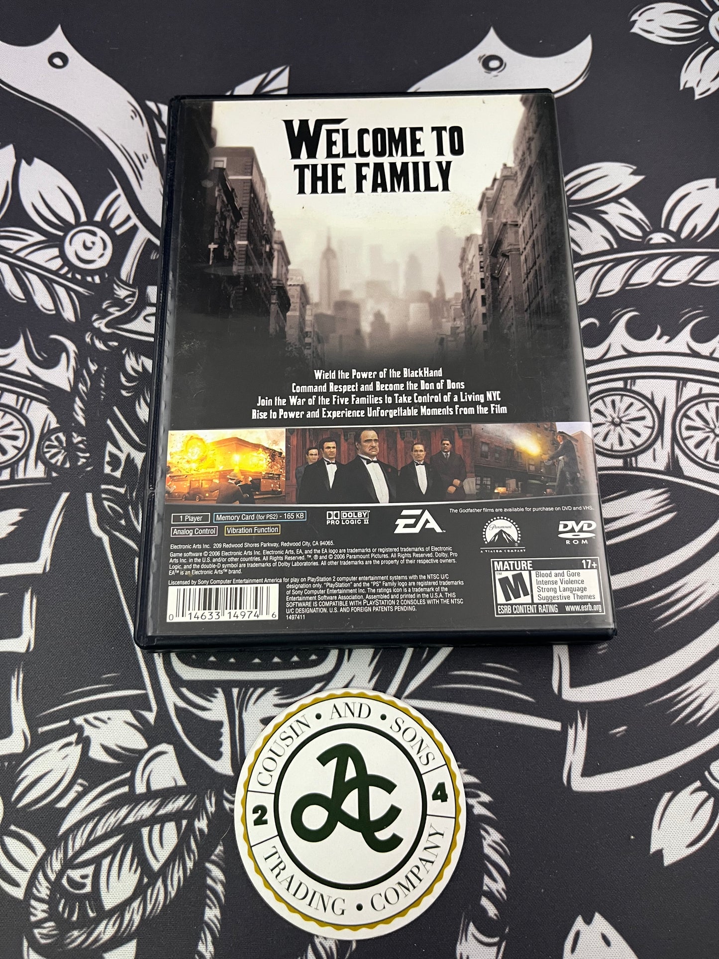 The Godfather The Game PS2 CIB