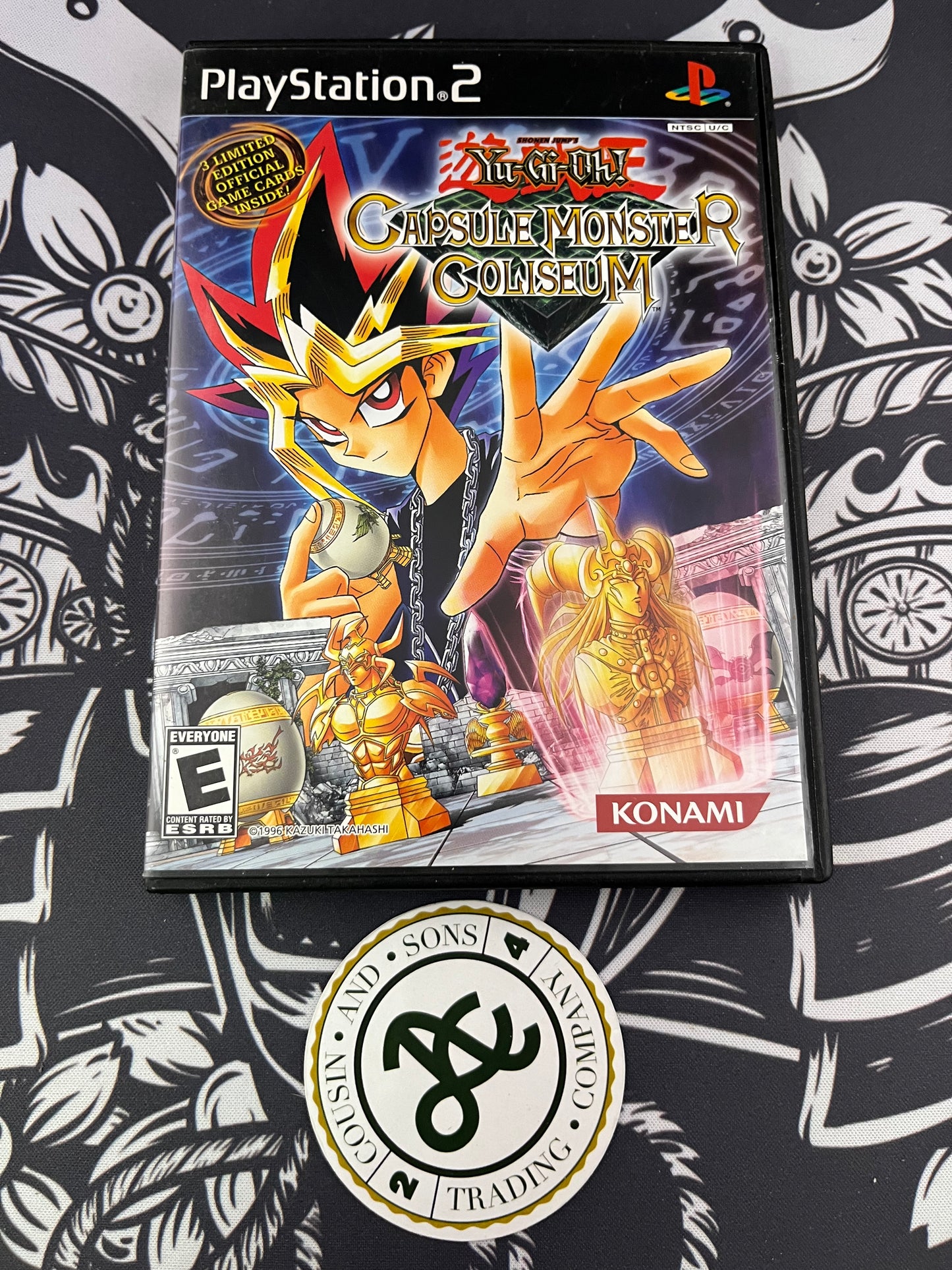 Yu-Gi-Oh! Capsule Monster Coliseum PS2 CIB no cards