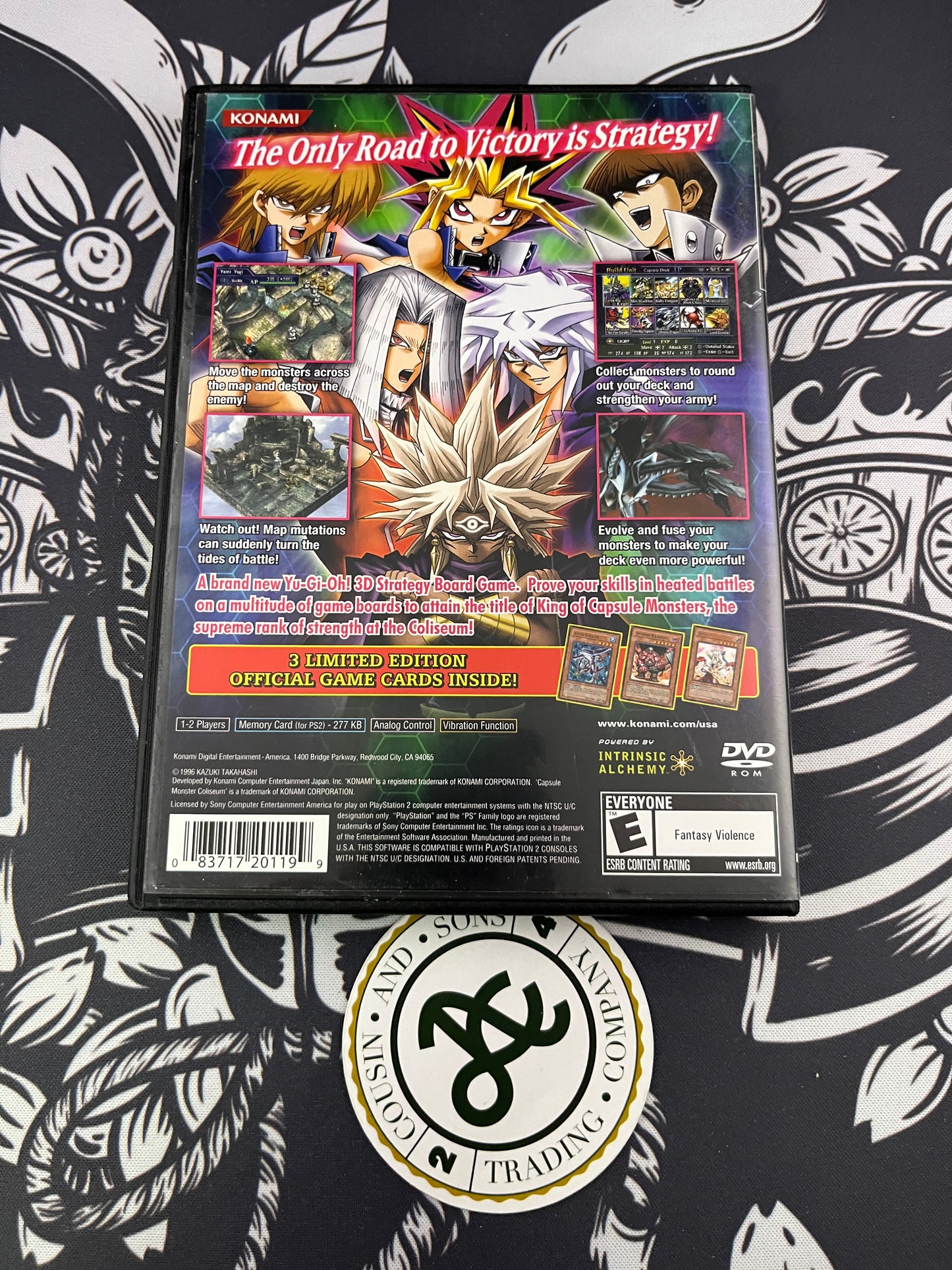 Yu-Gi-Oh! Capsule Monster Coliseum PS2 CIB no cards