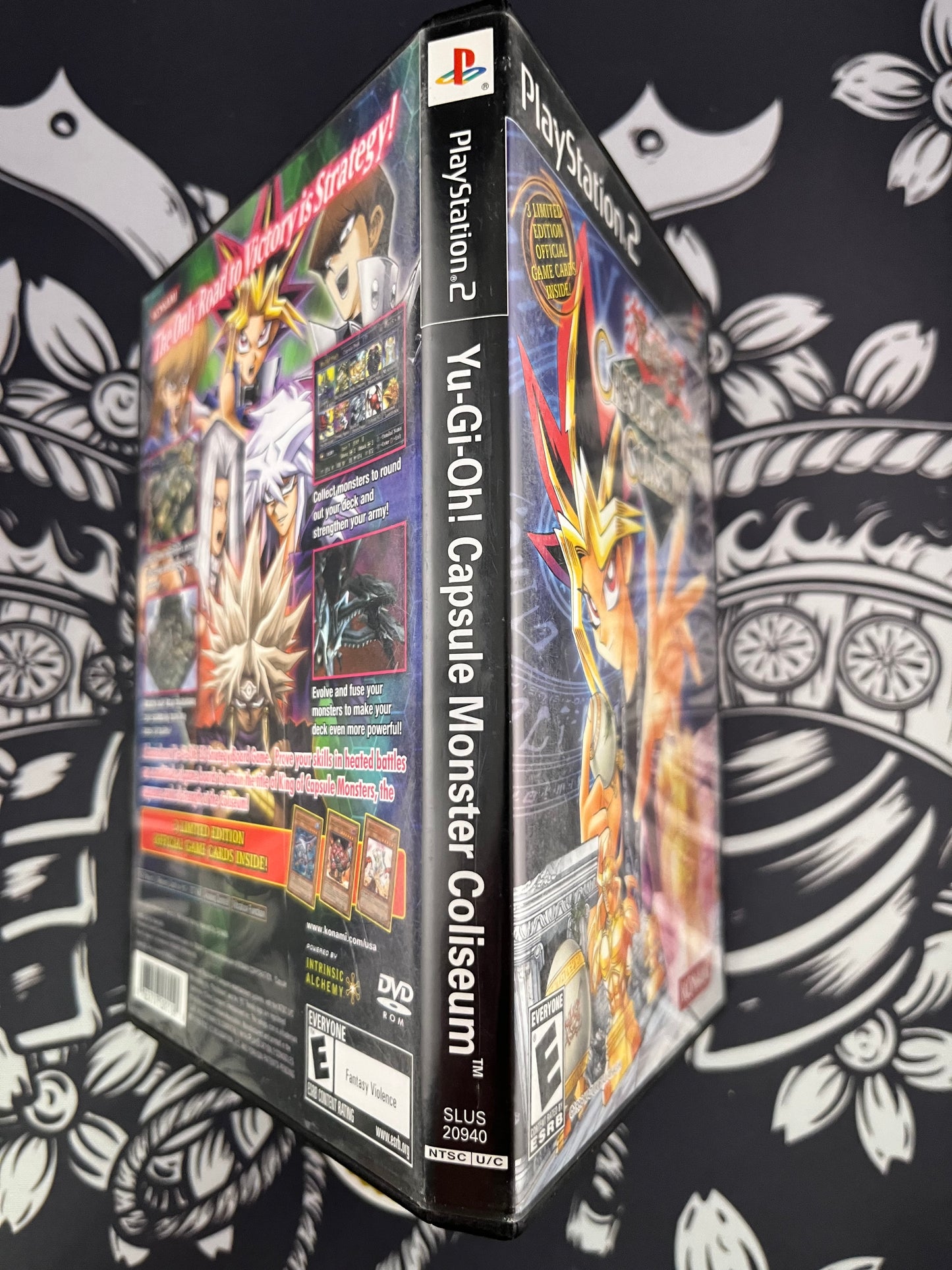 Yu-Gi-Oh! Capsule Monster Coliseum PS2 CIB no cards