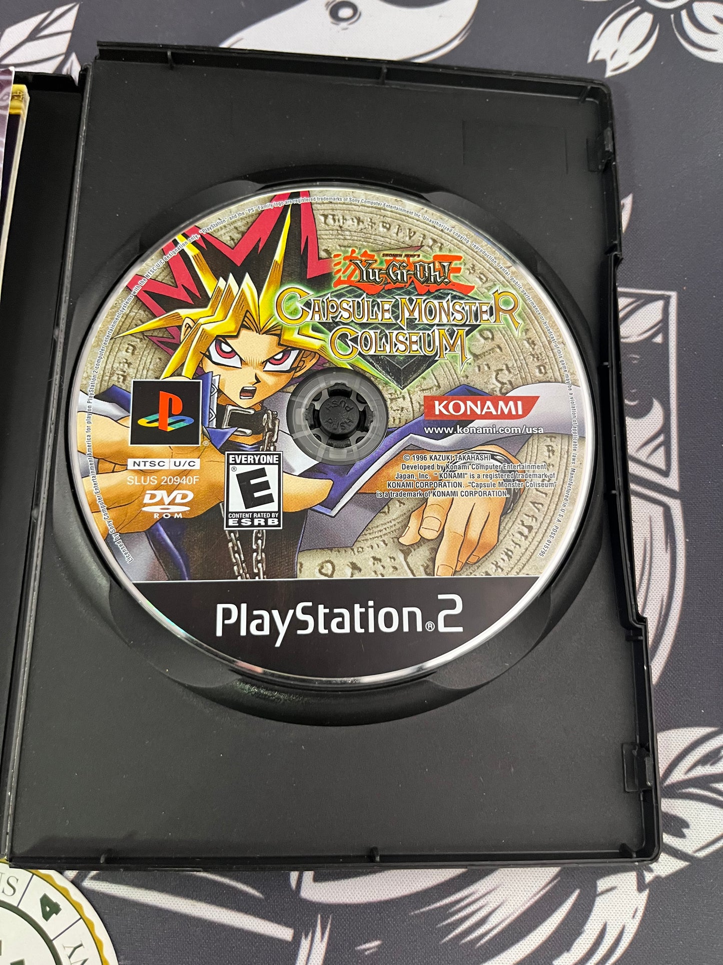 Yu-Gi-Oh! Capsule Monster Coliseum PS2 CIB no cards