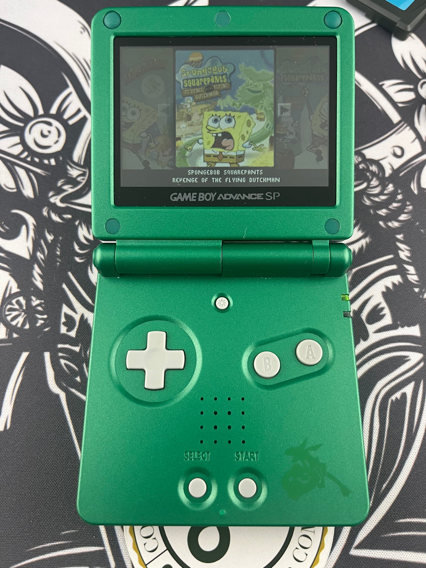 2 Games in 1 SpongeBob GBA loose