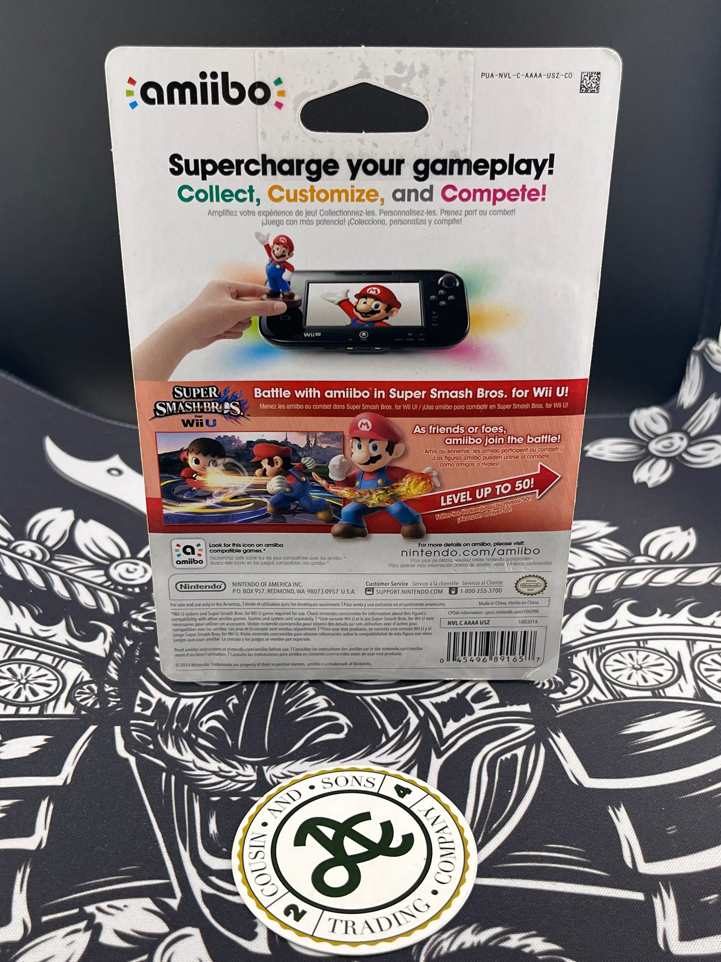 Super Smash Bros Mario Amiibo