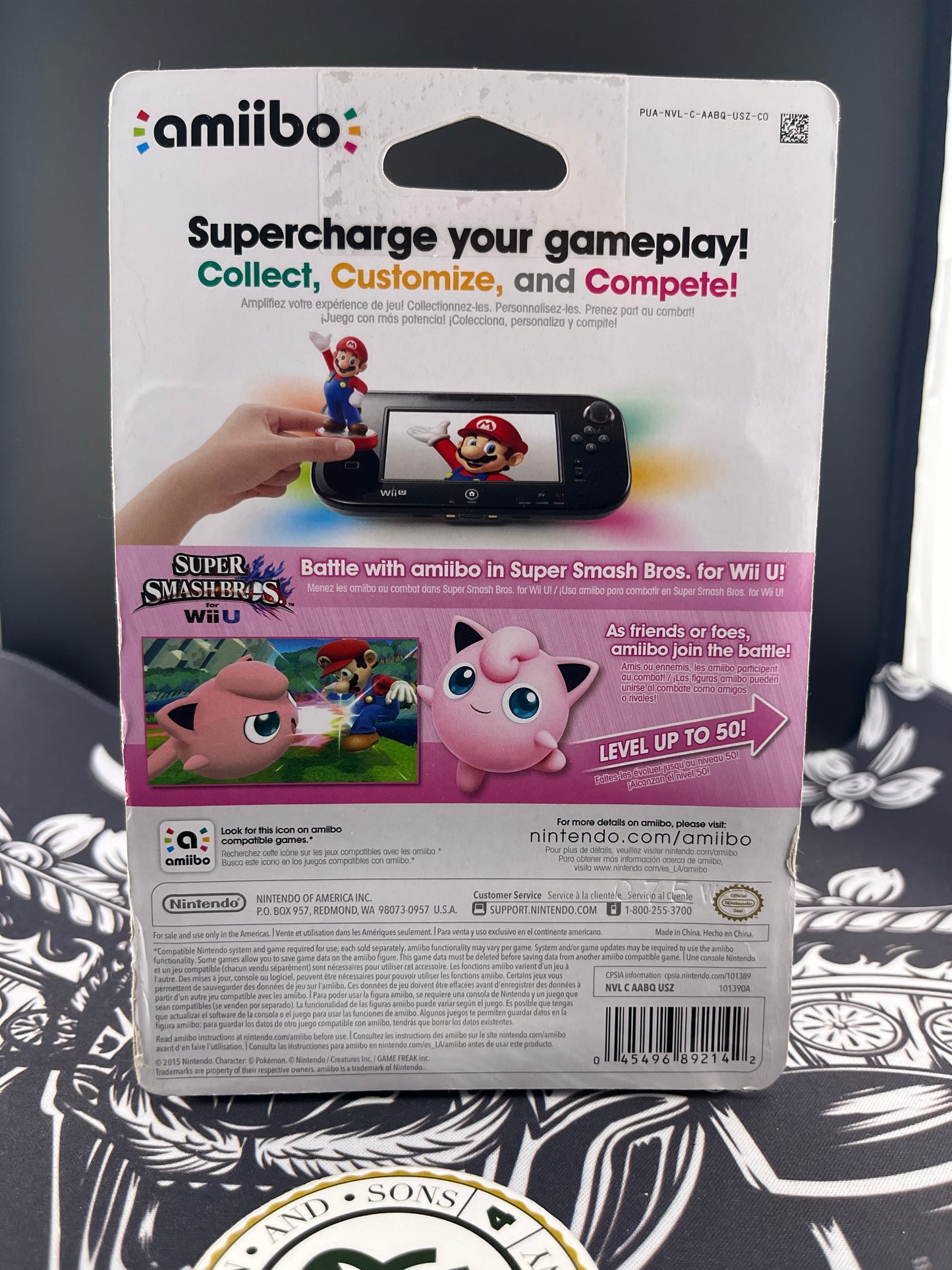 Super Smash Jigglypuff Amiibo