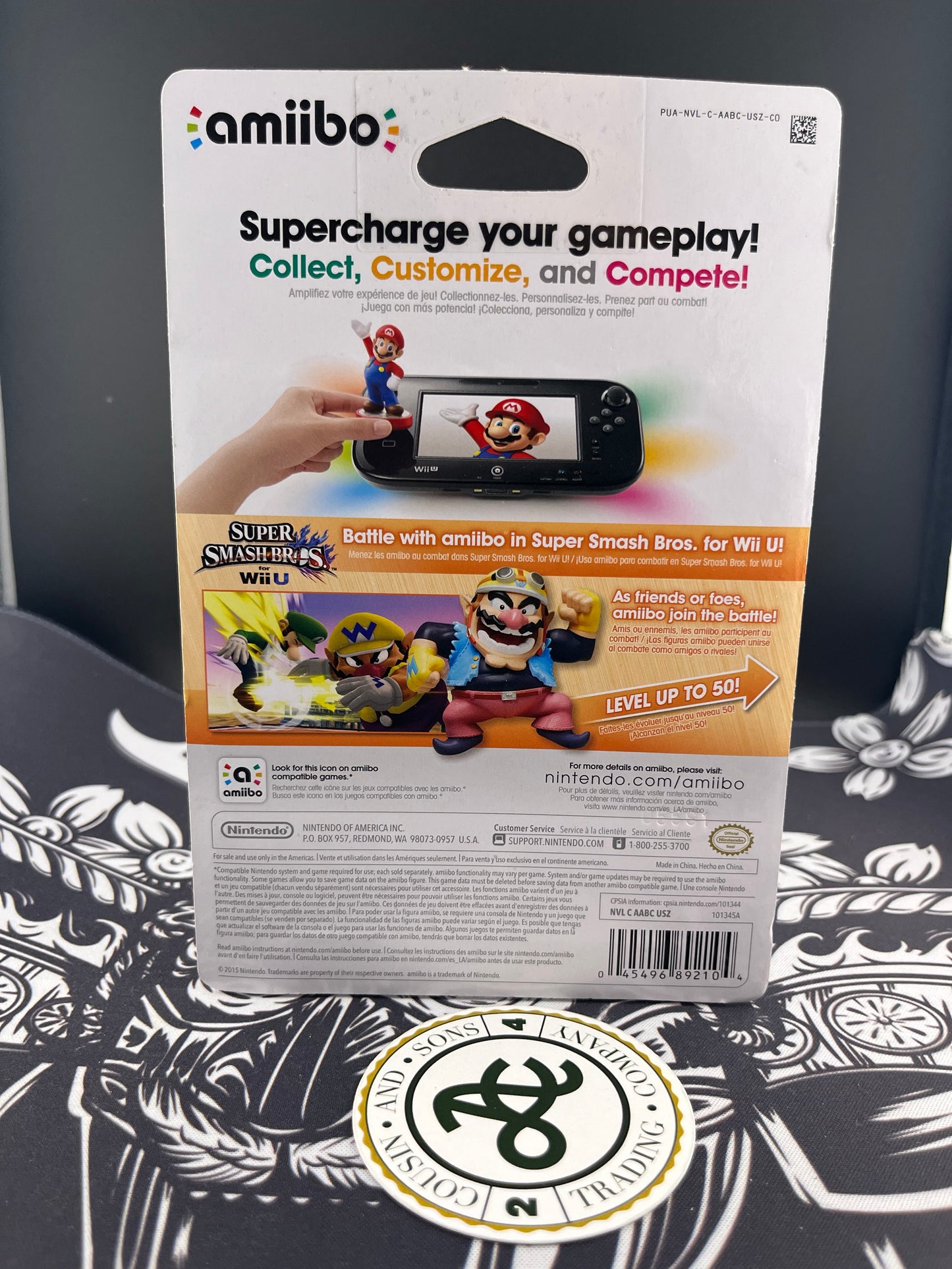Wario Super Smash Amiibo