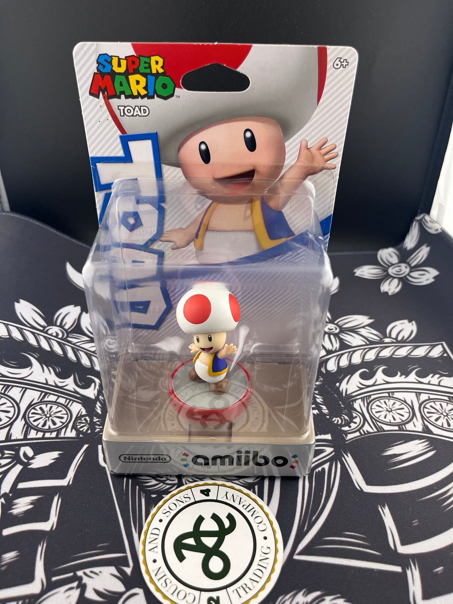 Super Mario Toad Amiibo