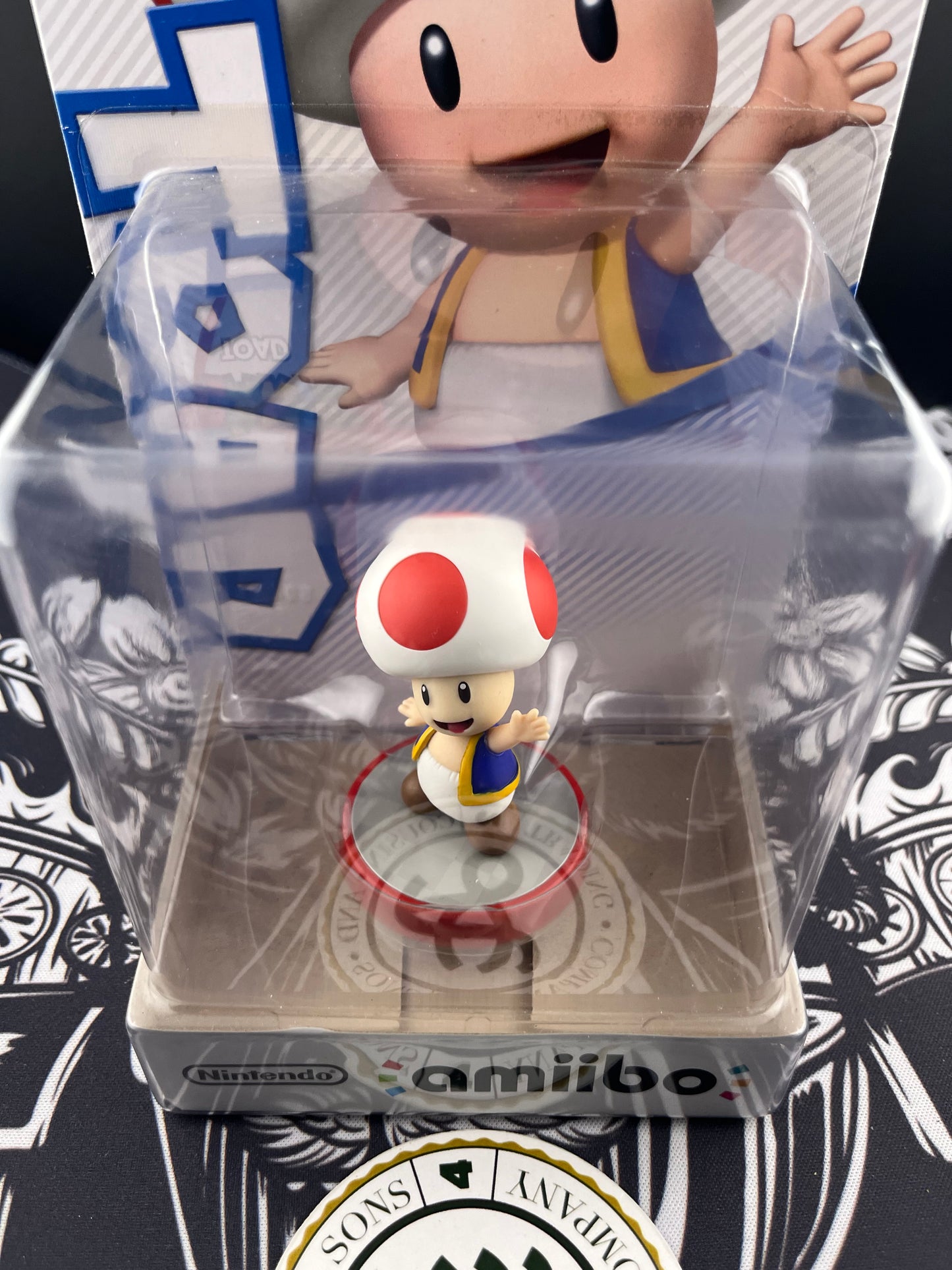 Super Mario Toad Amiibo