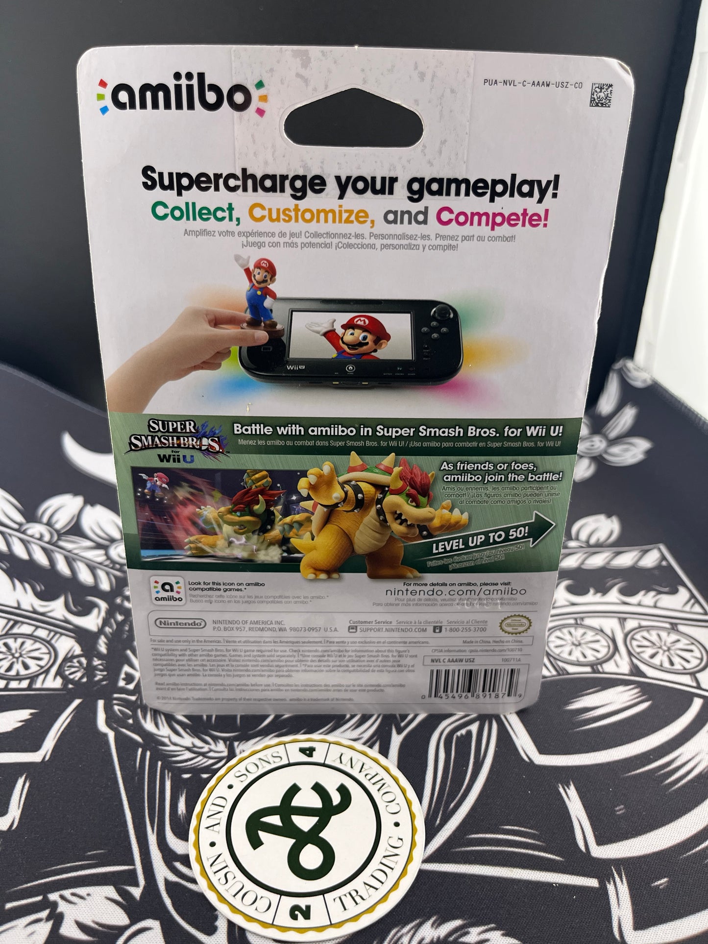 Bowser Super Smash Amiibo BNIB