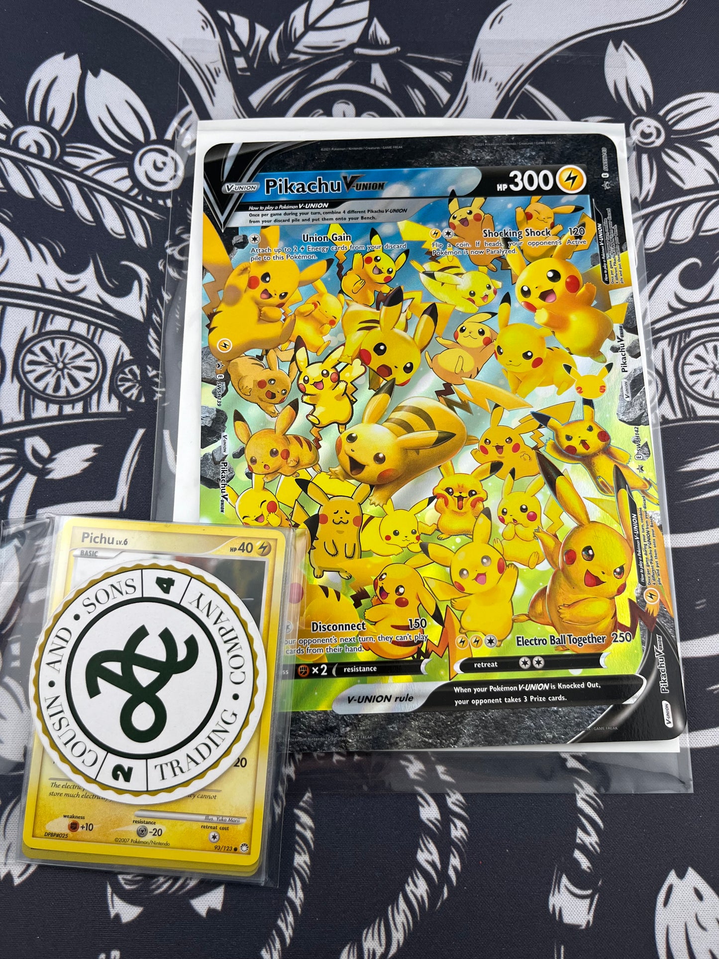 Pikachu V Union Card