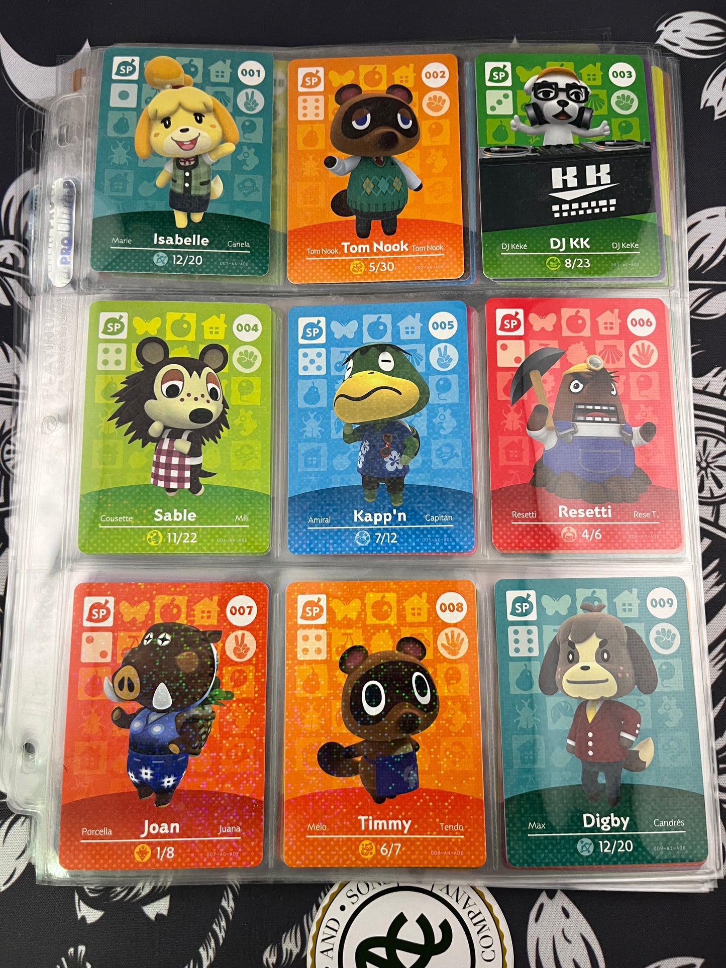 Animal Crossing Amiibo Cards Series 1