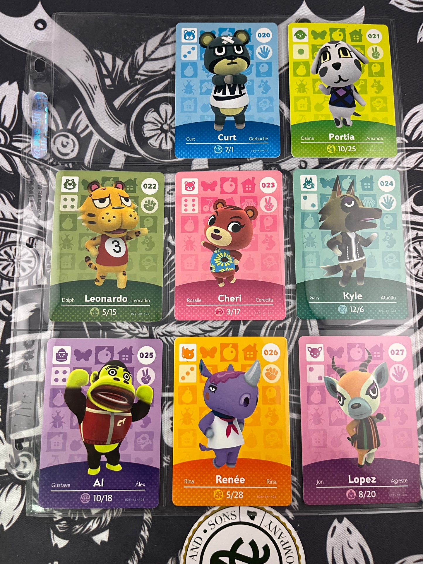 Animal Crossing Amiibo Cards Series 1