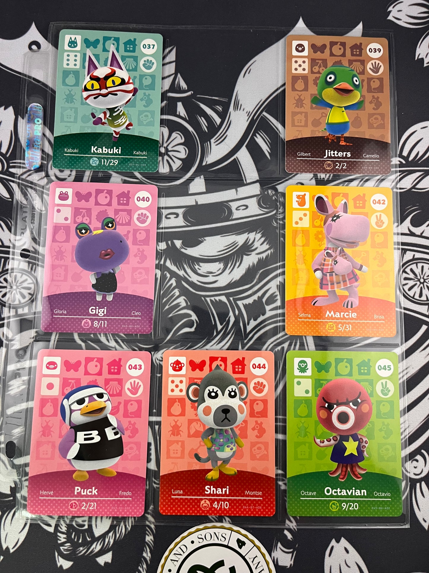 Animal Crossing Amiibo Cards Series 1