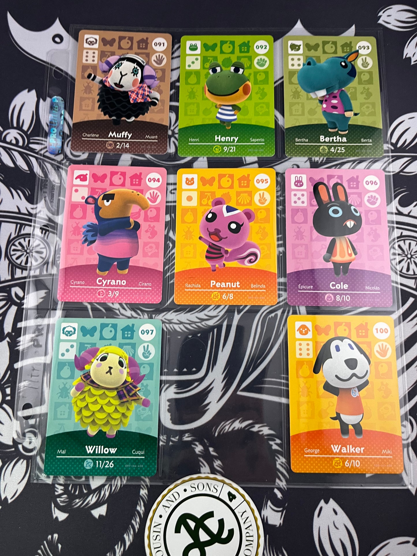Animal Crossing Amiibo Cards Series 1