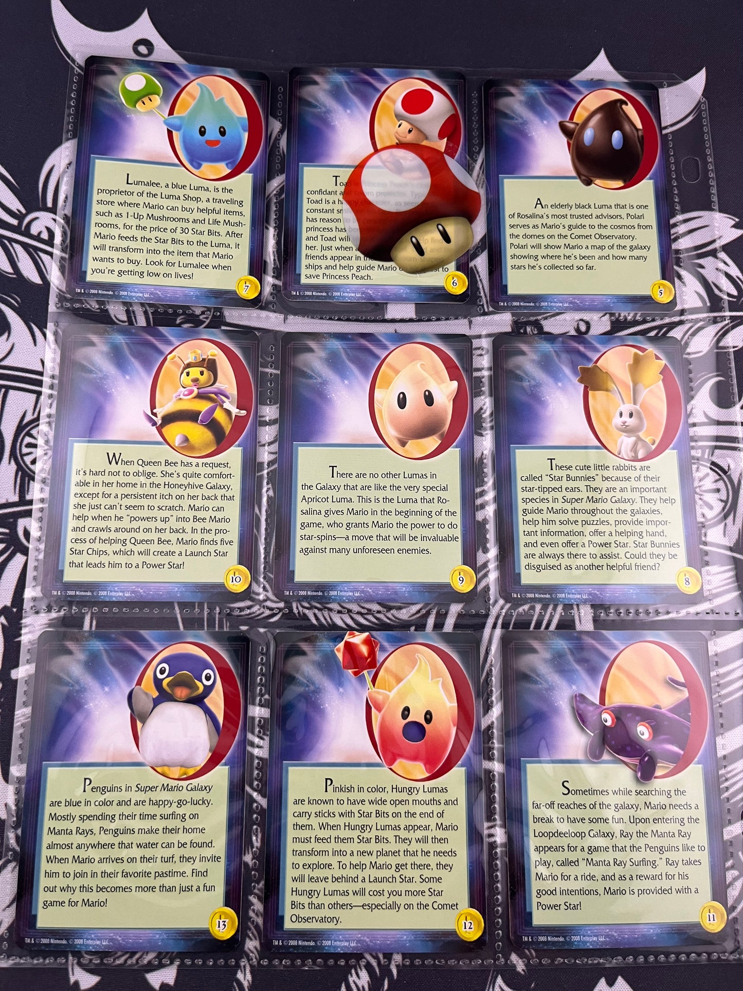 Super Mario Galaxy Complete base set