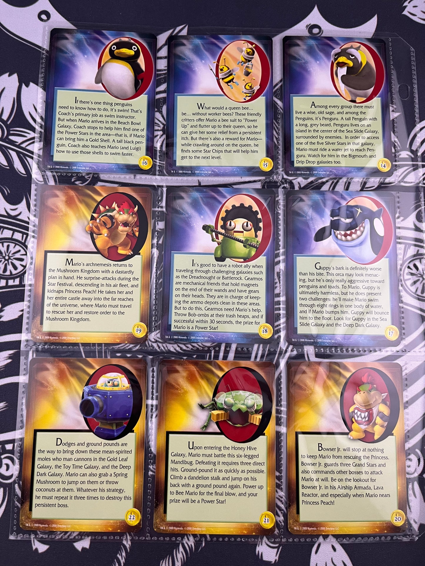 Super Mario Galaxy Complete base set