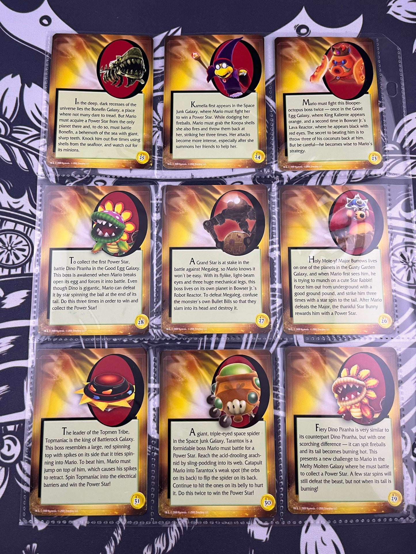 Super Mario Galaxy Complete base set