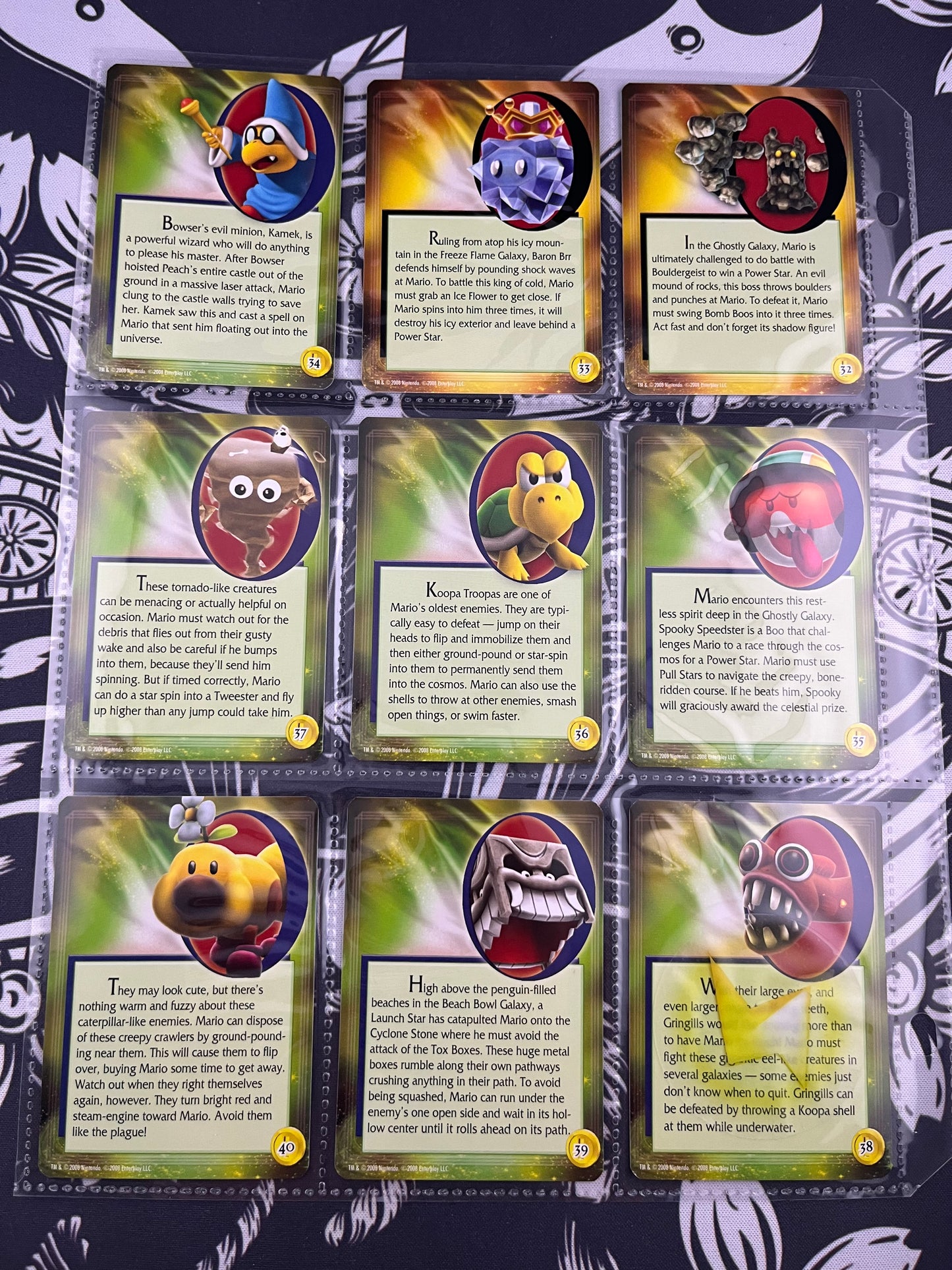 Super Mario Galaxy Complete base set