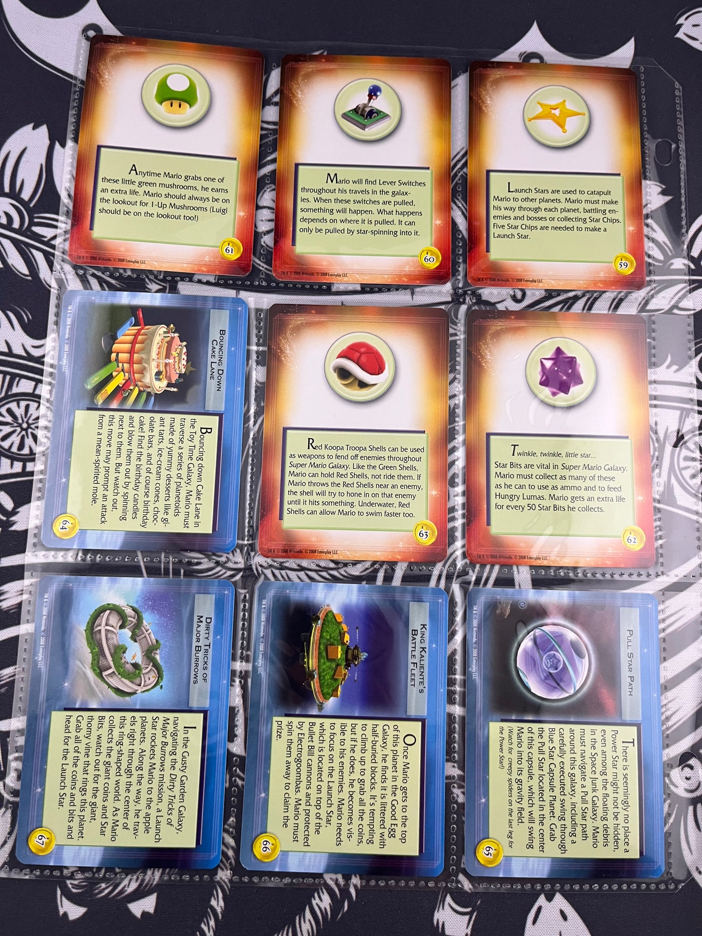Super Mario Galaxy Complete base set