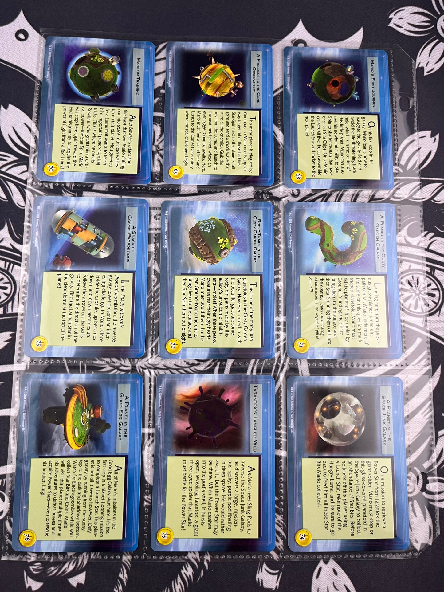 Super Mario Galaxy Complete base set