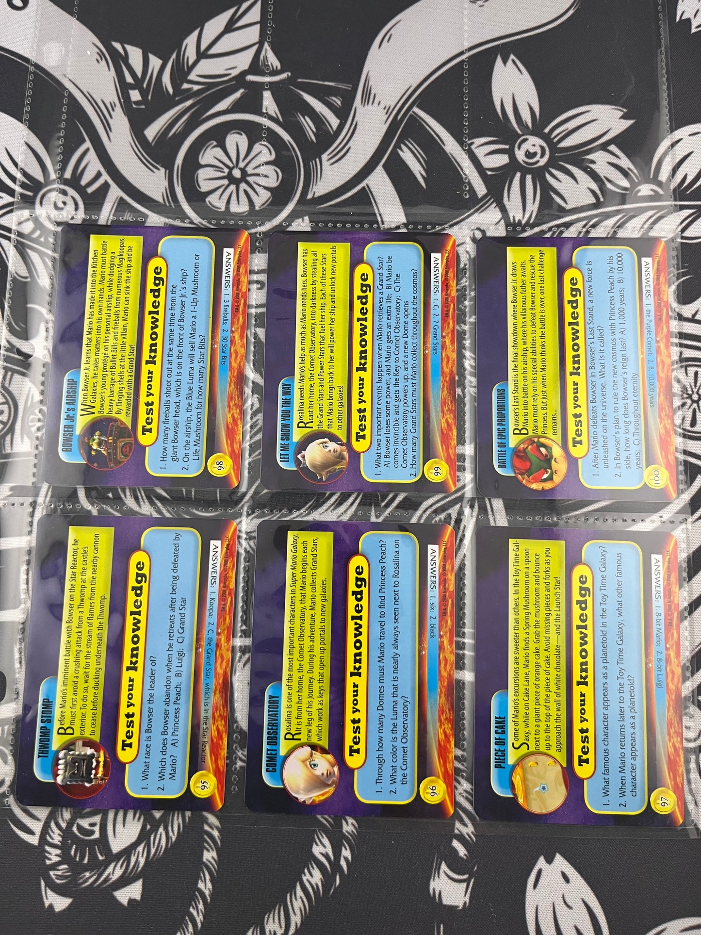 Super Mario Galaxy Complete base set