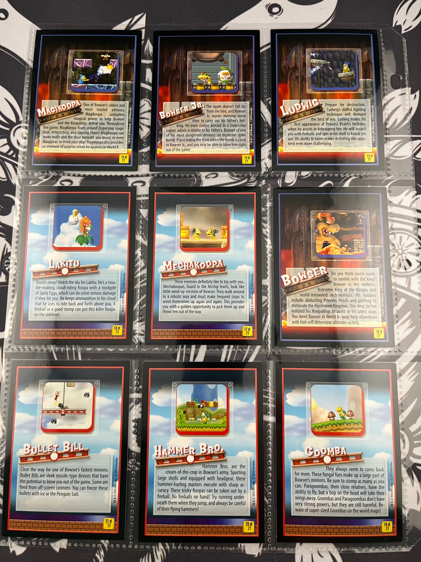 Super Mario Bros Wii Card set 76/77