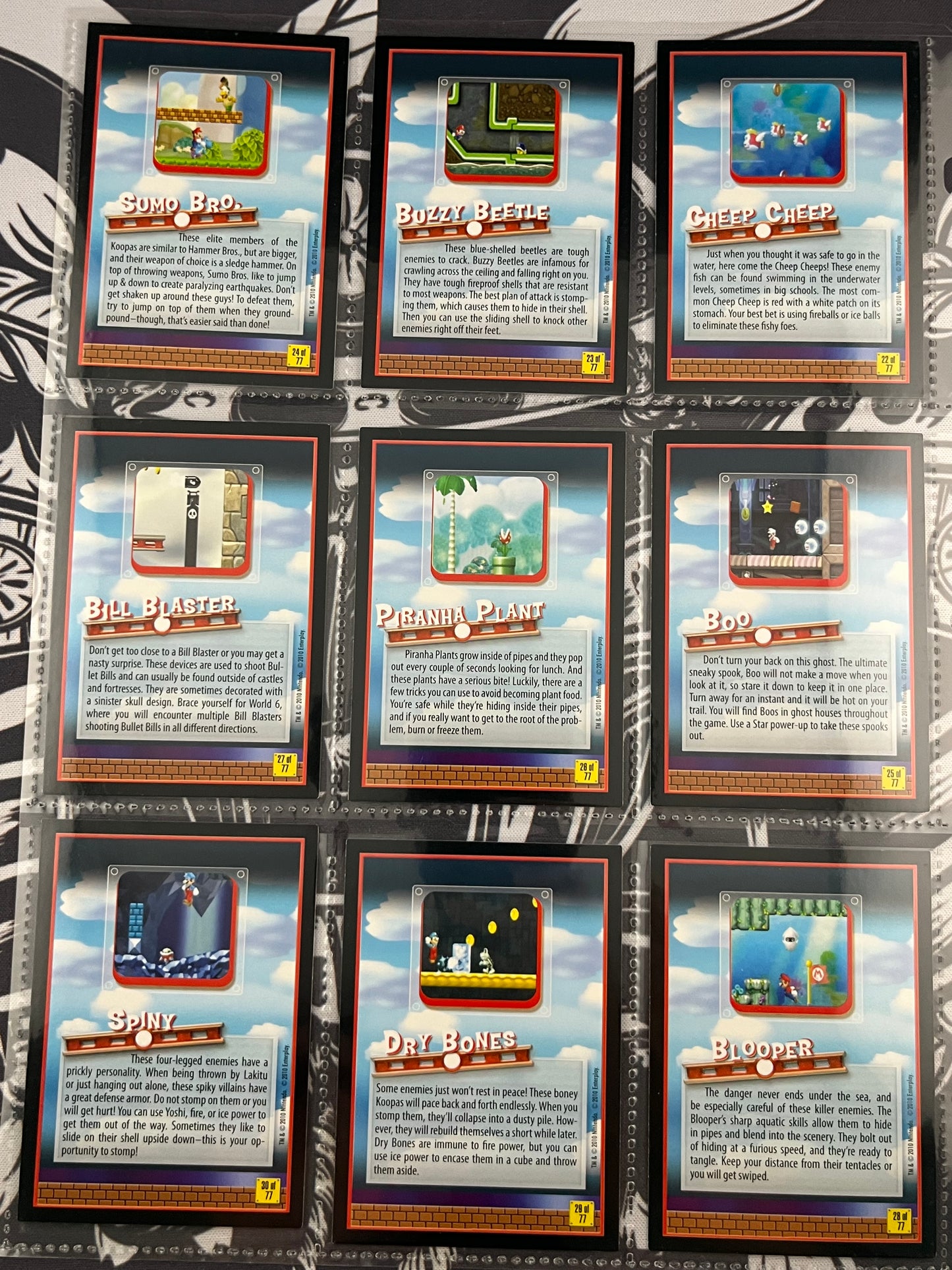 Super Mario Bros Wii Card set 76/77