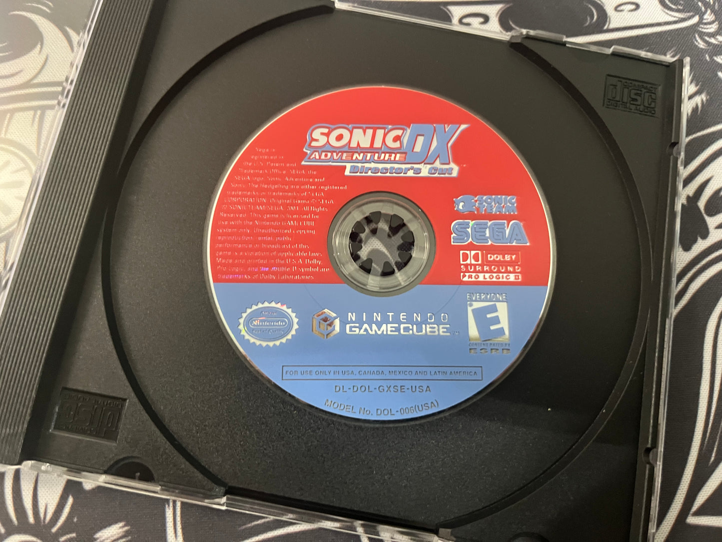 Sonic Adventure DX Gamecube (disc only)