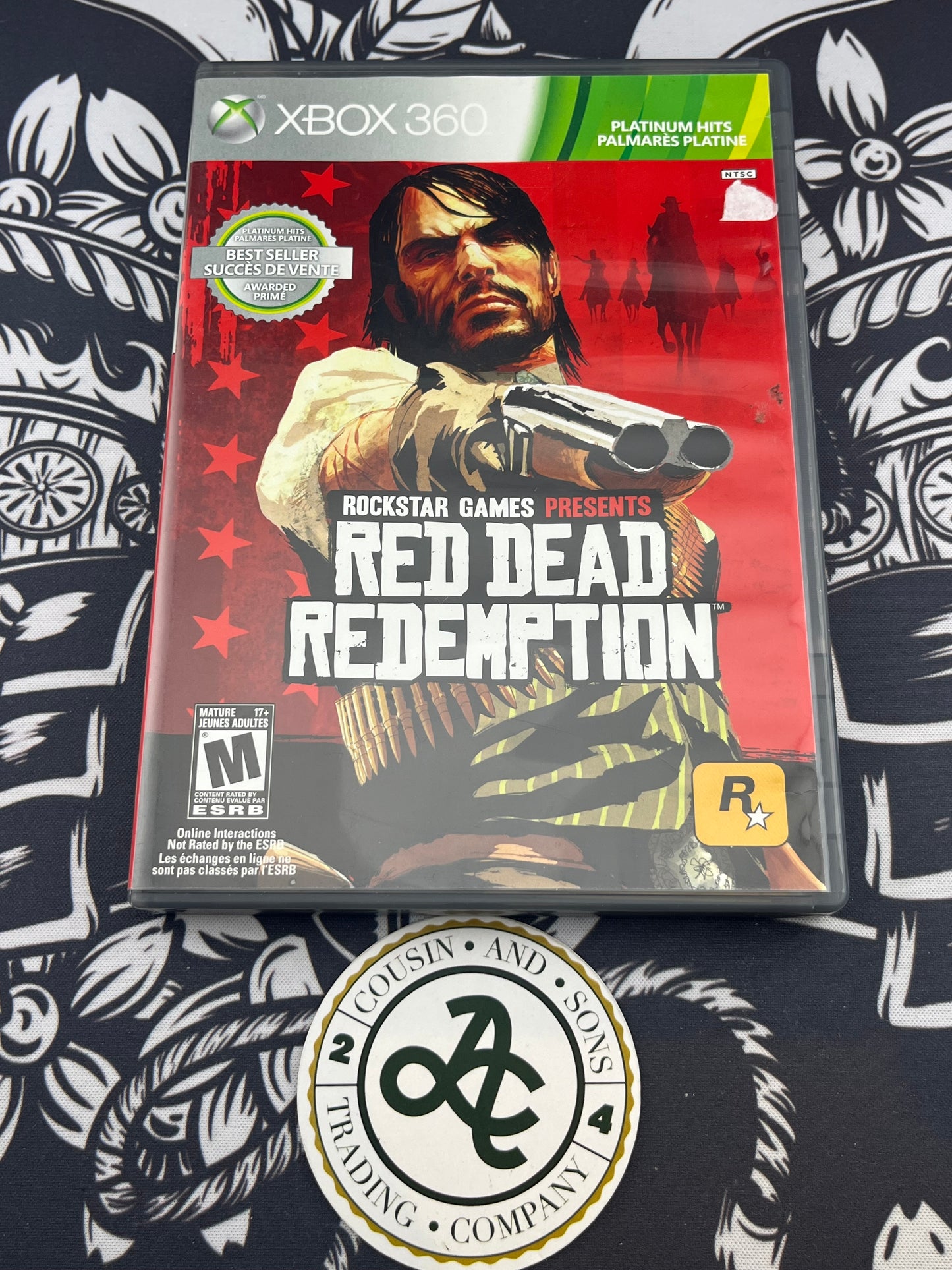 Red Dead Redemption Platinum Hits Xbox 360 CIB