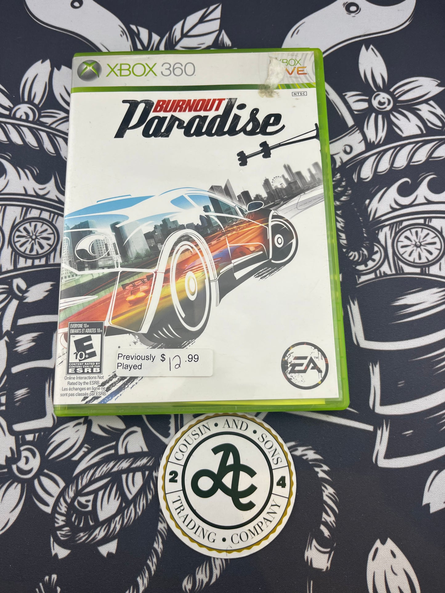 Burnout Paradis Xbox 360 CIB