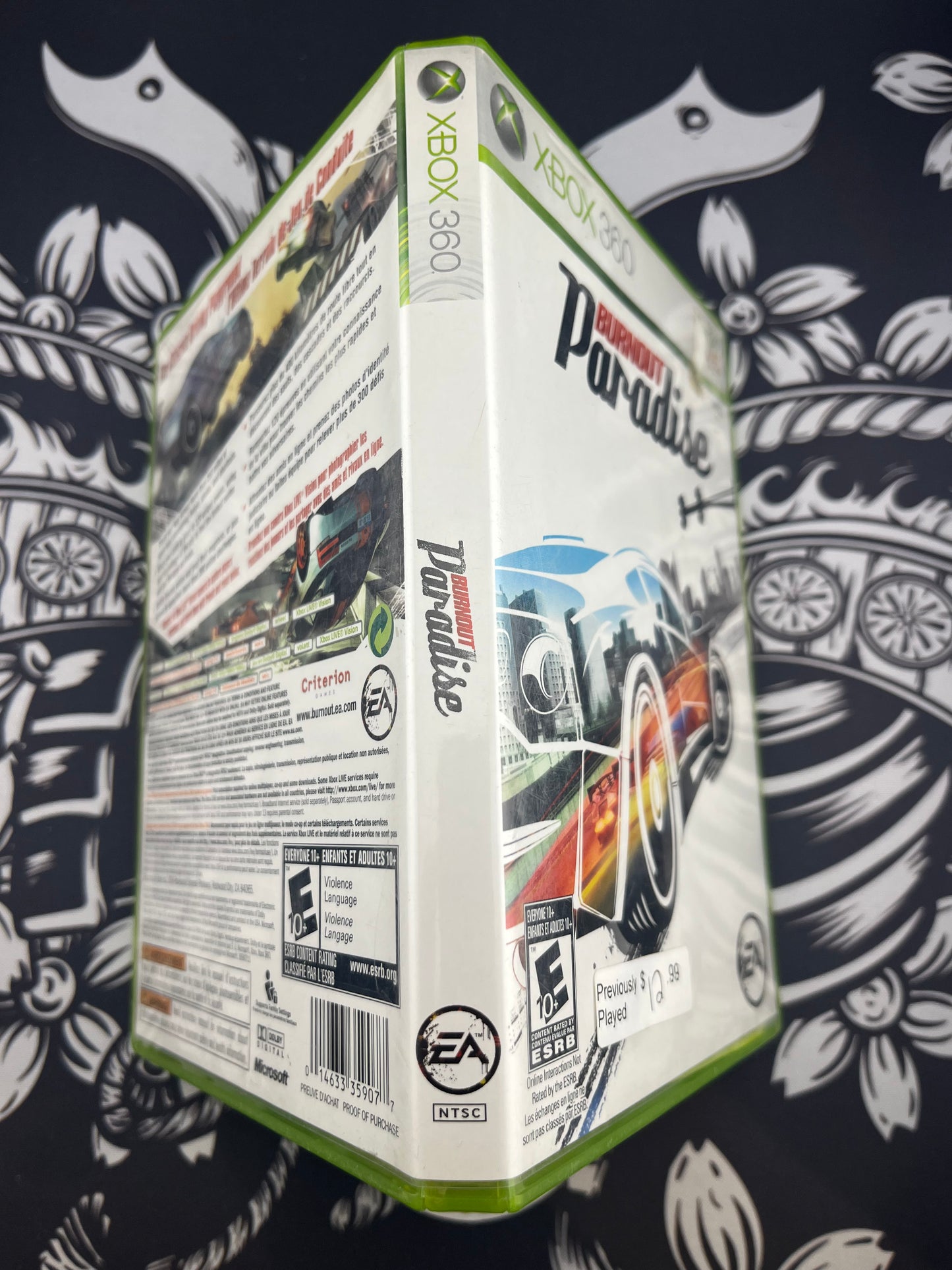 Burnout Paradis Xbox 360 CIB