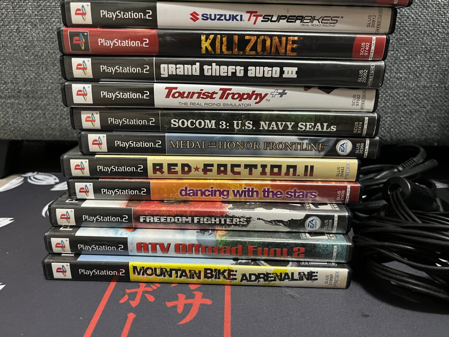 Fat PS2 with 15 games