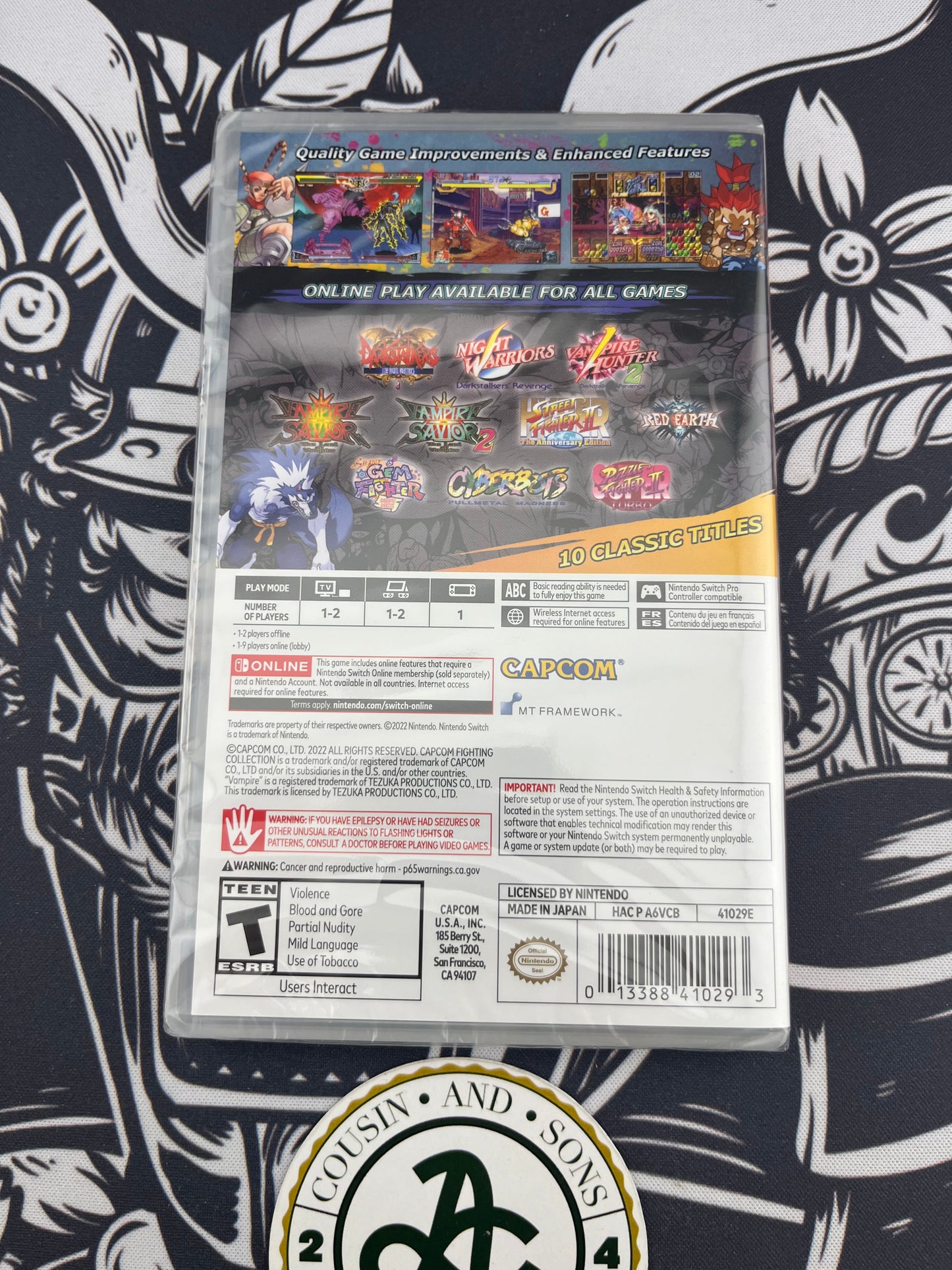 Capcom Fighting Collection Switch BNIB