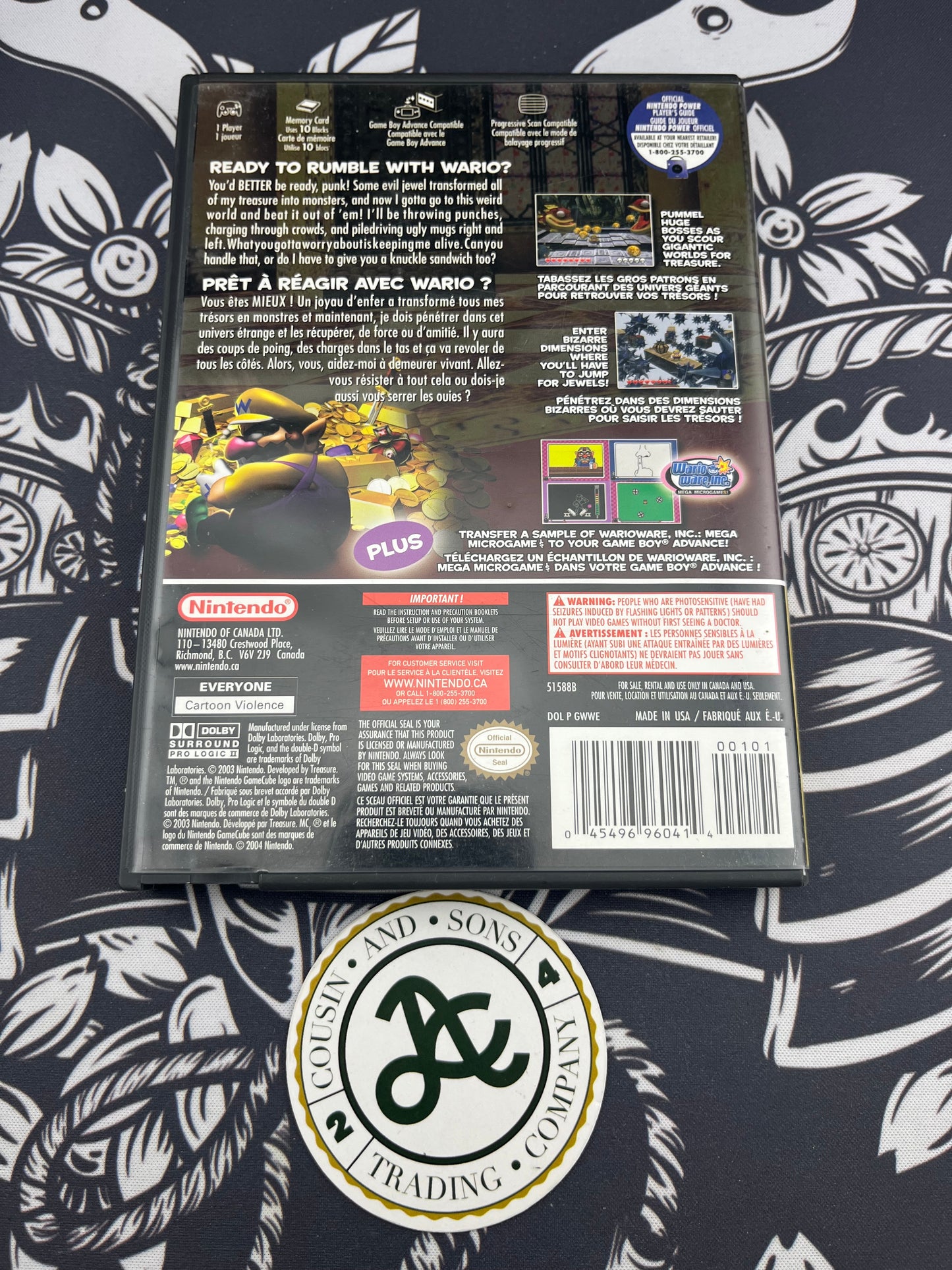 Warioworld PC GameCube CIB