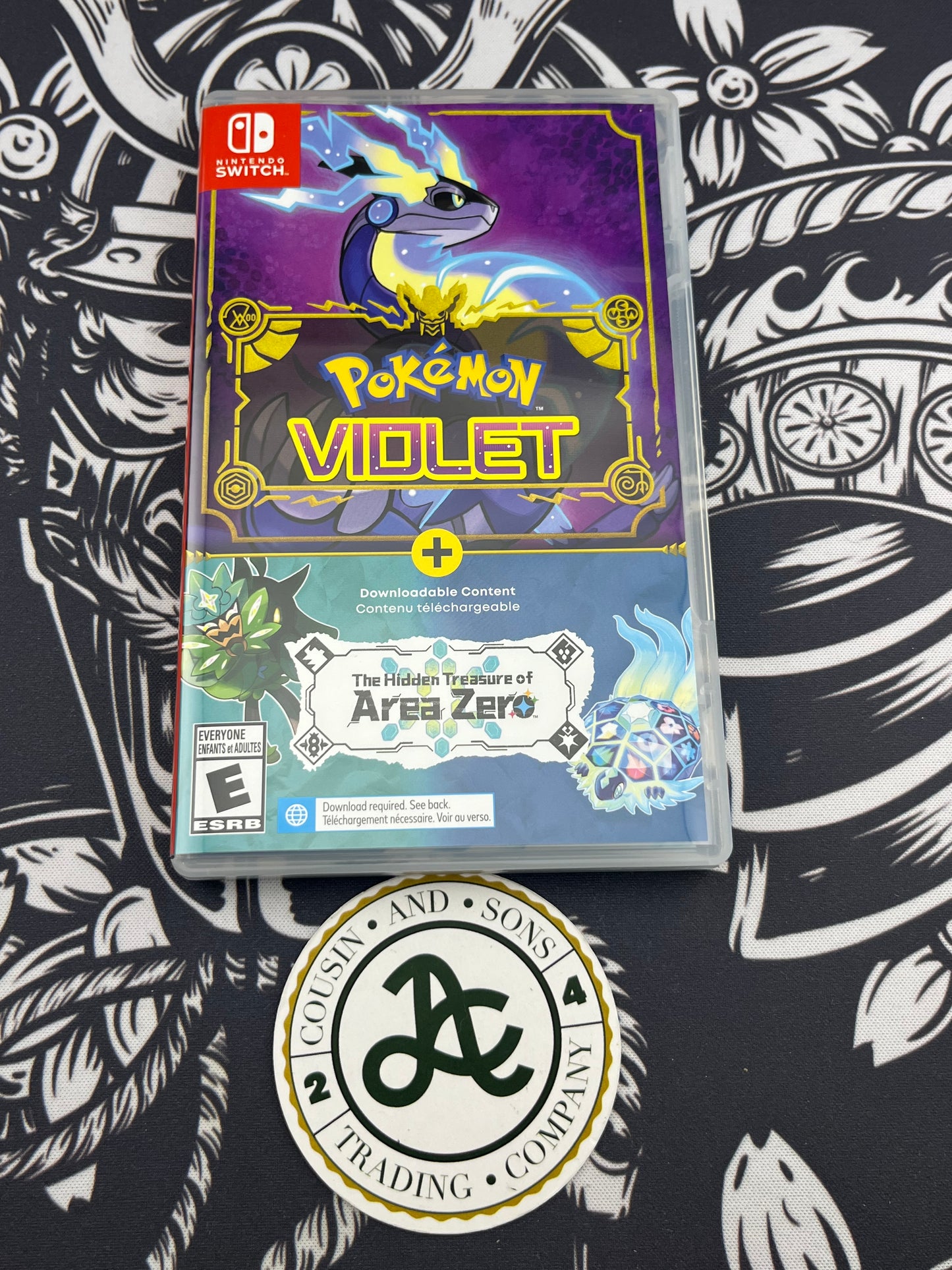 Pokémon Violet + Hidden Treasures Switch CIB