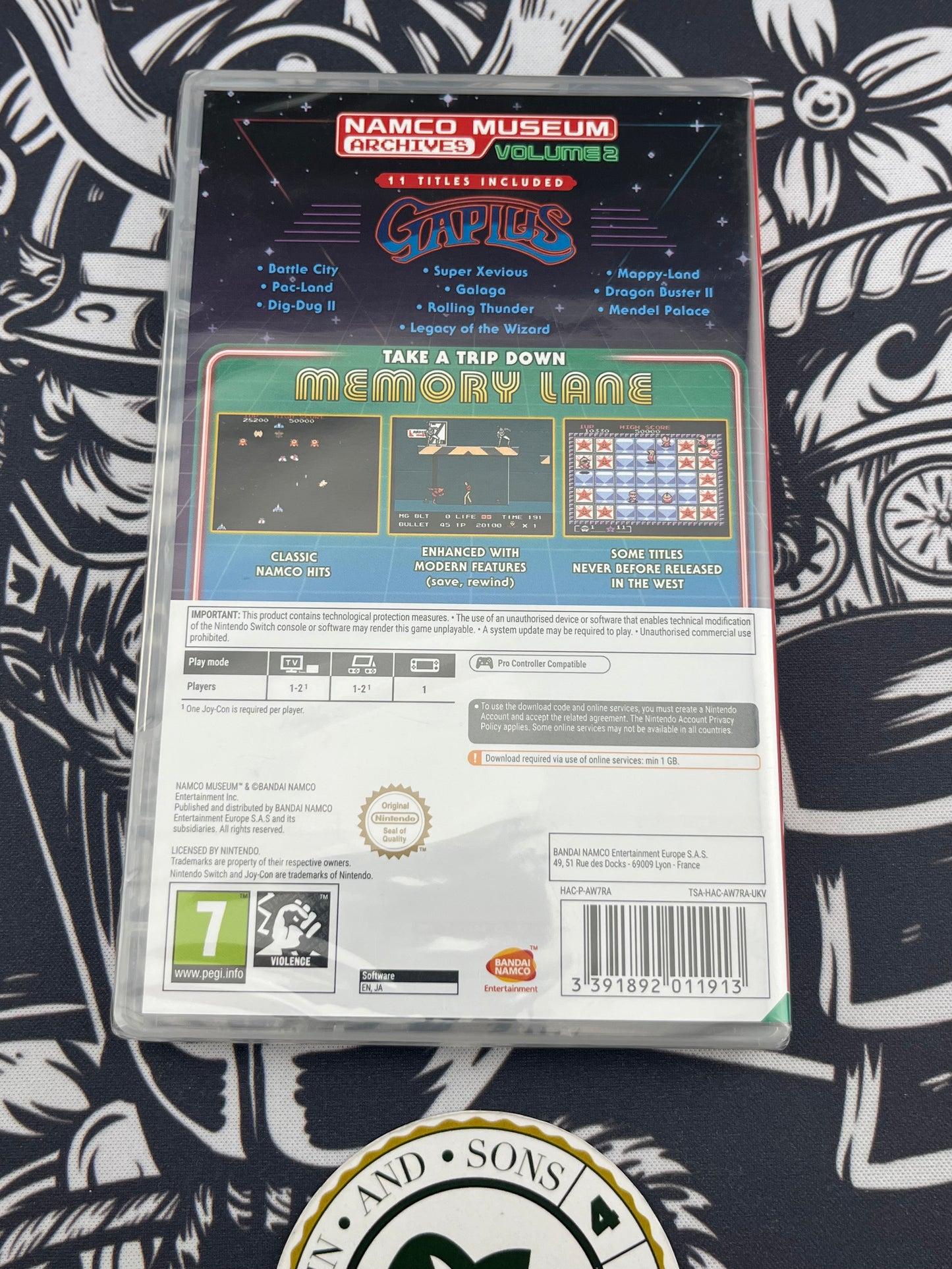 Namco Museum Archives Volume 2 Switch Brand New