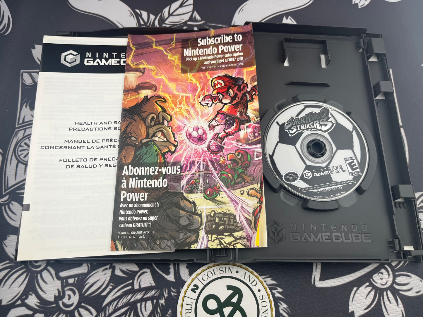 Super Mario Strikers No Manual GameCube