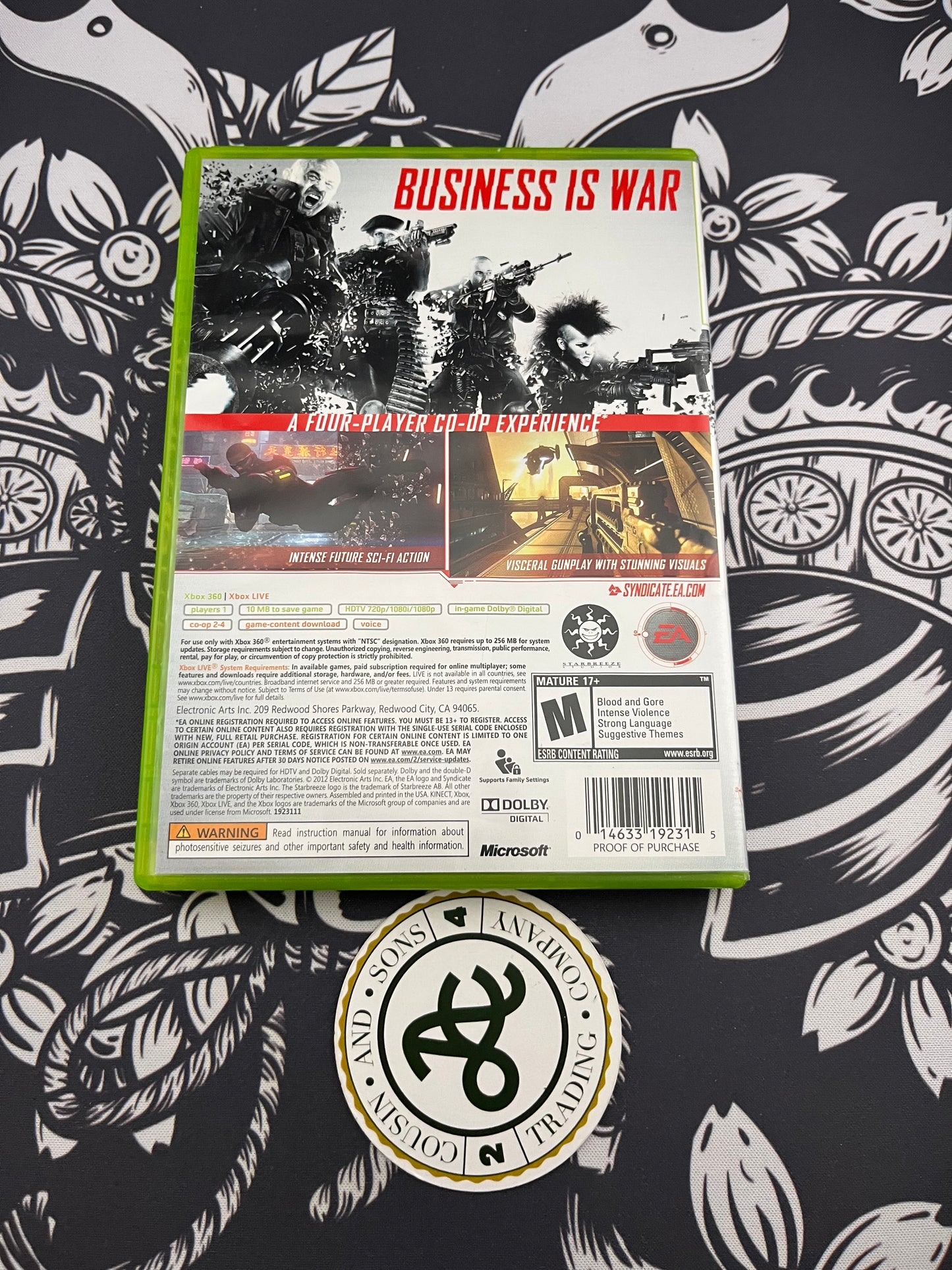 Syndicate Xbox 360 CIB