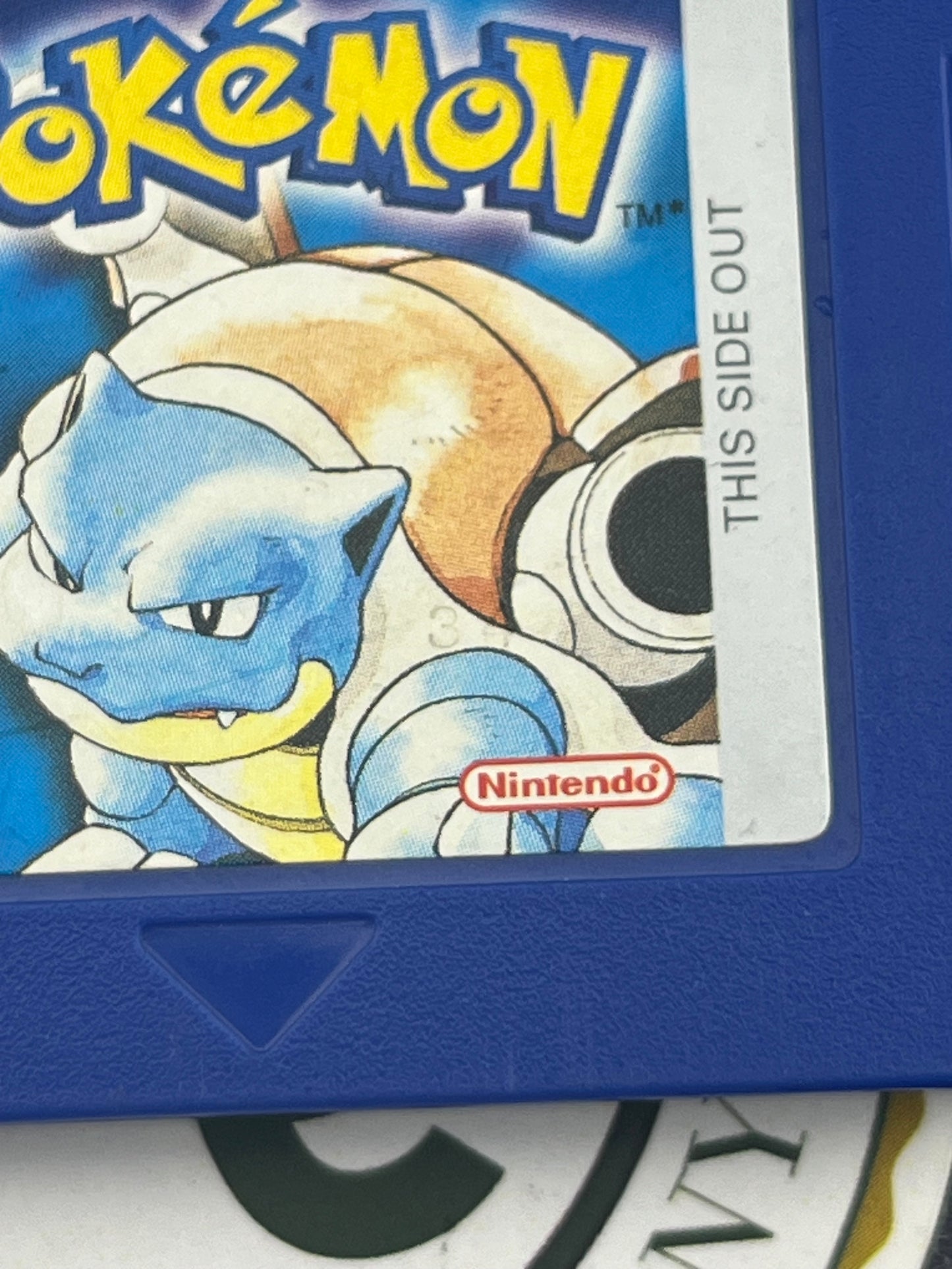 Pokémon Blue GBC Loose First Print