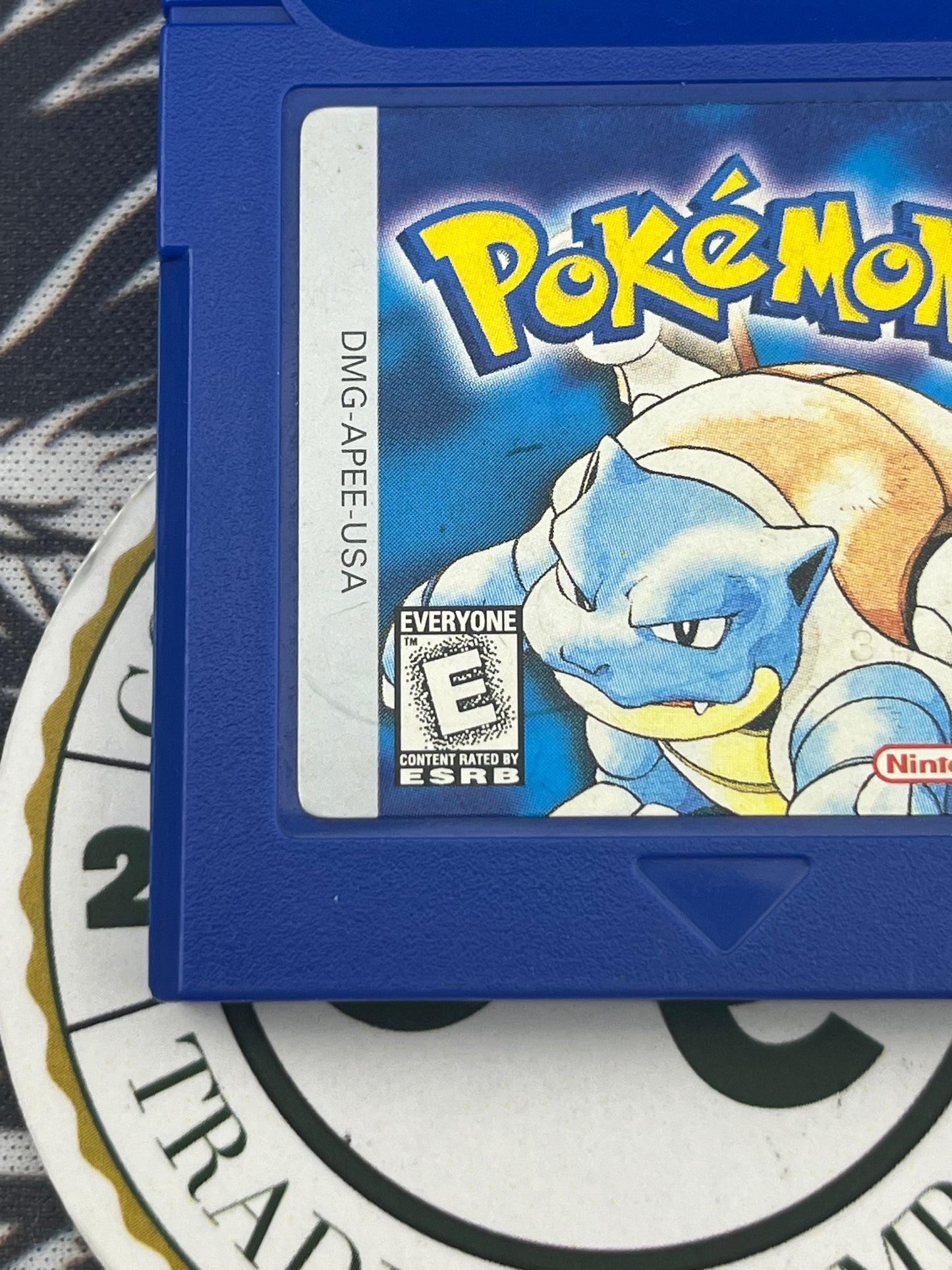 Pokémon Blue GBC Loose First Print