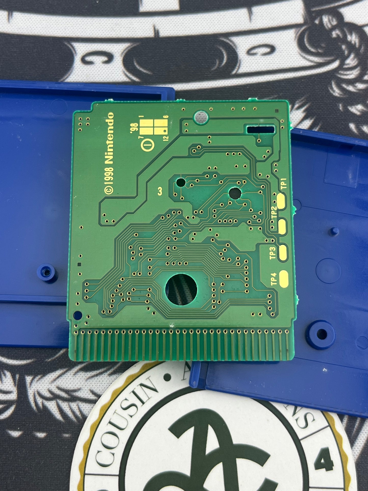 Pokémon Blue GBC Loose First Print