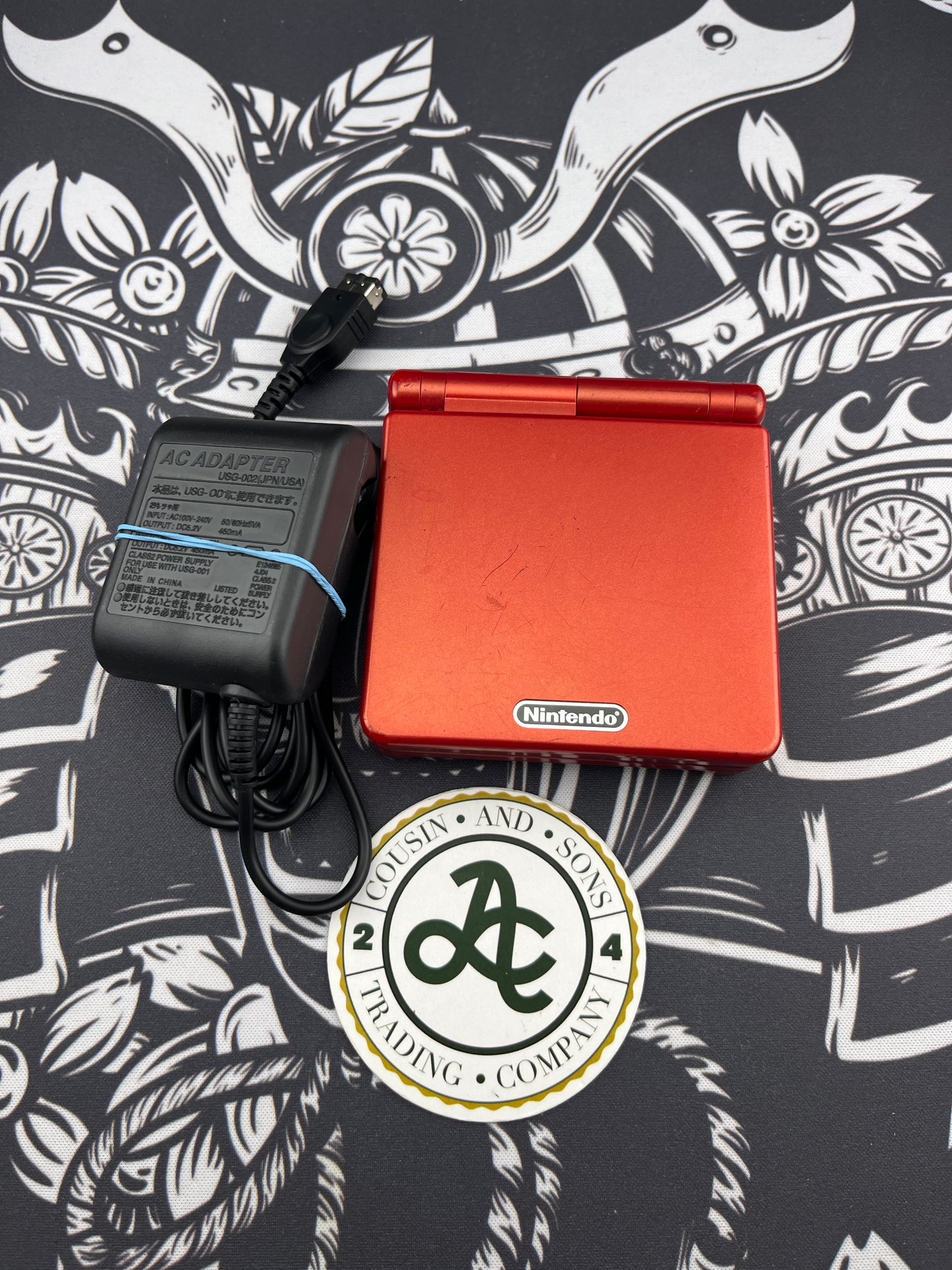 Red GBA SP