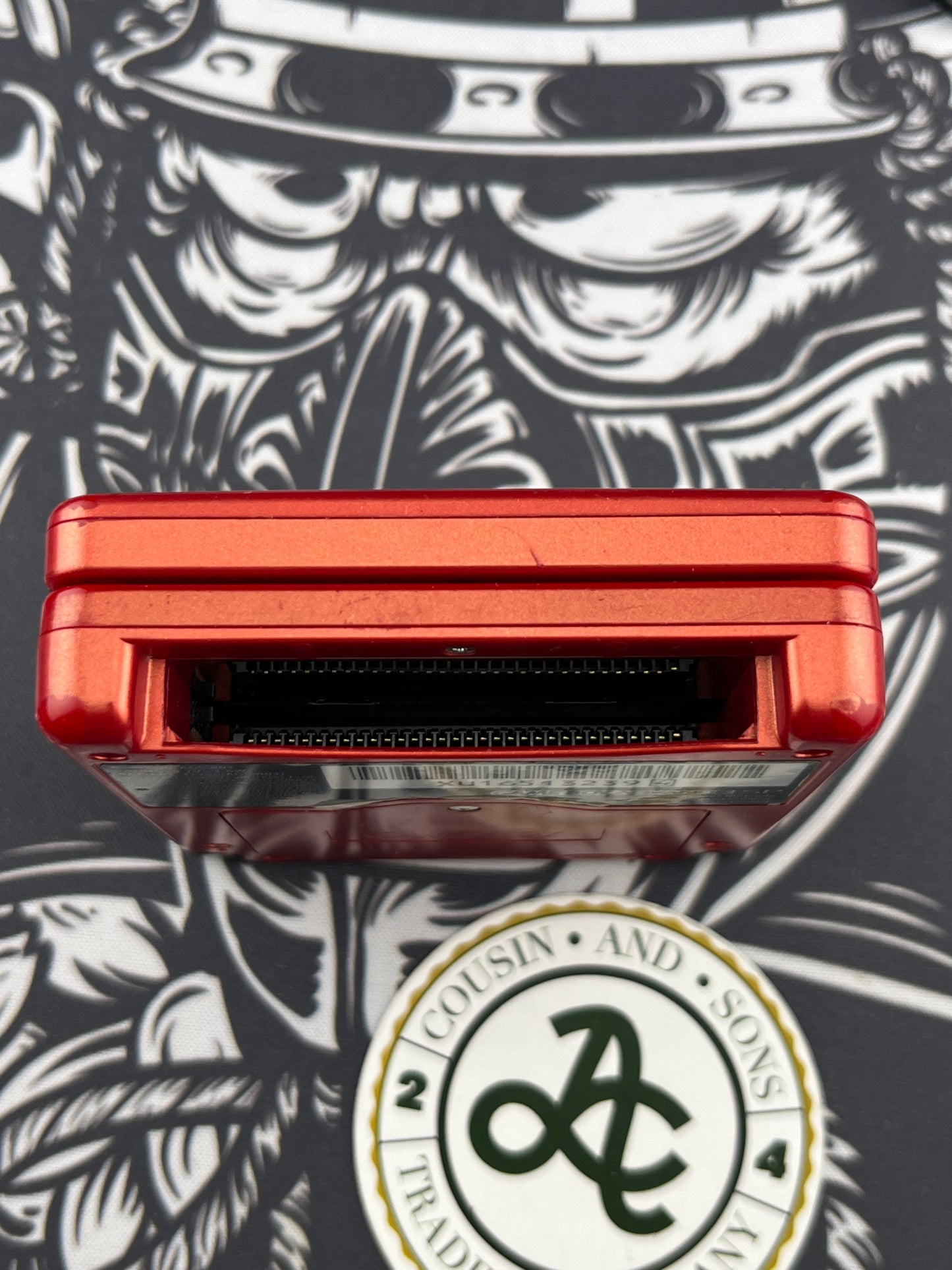 Red GBA SP