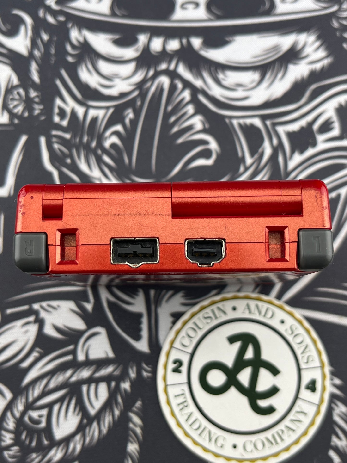 Red GBA SP