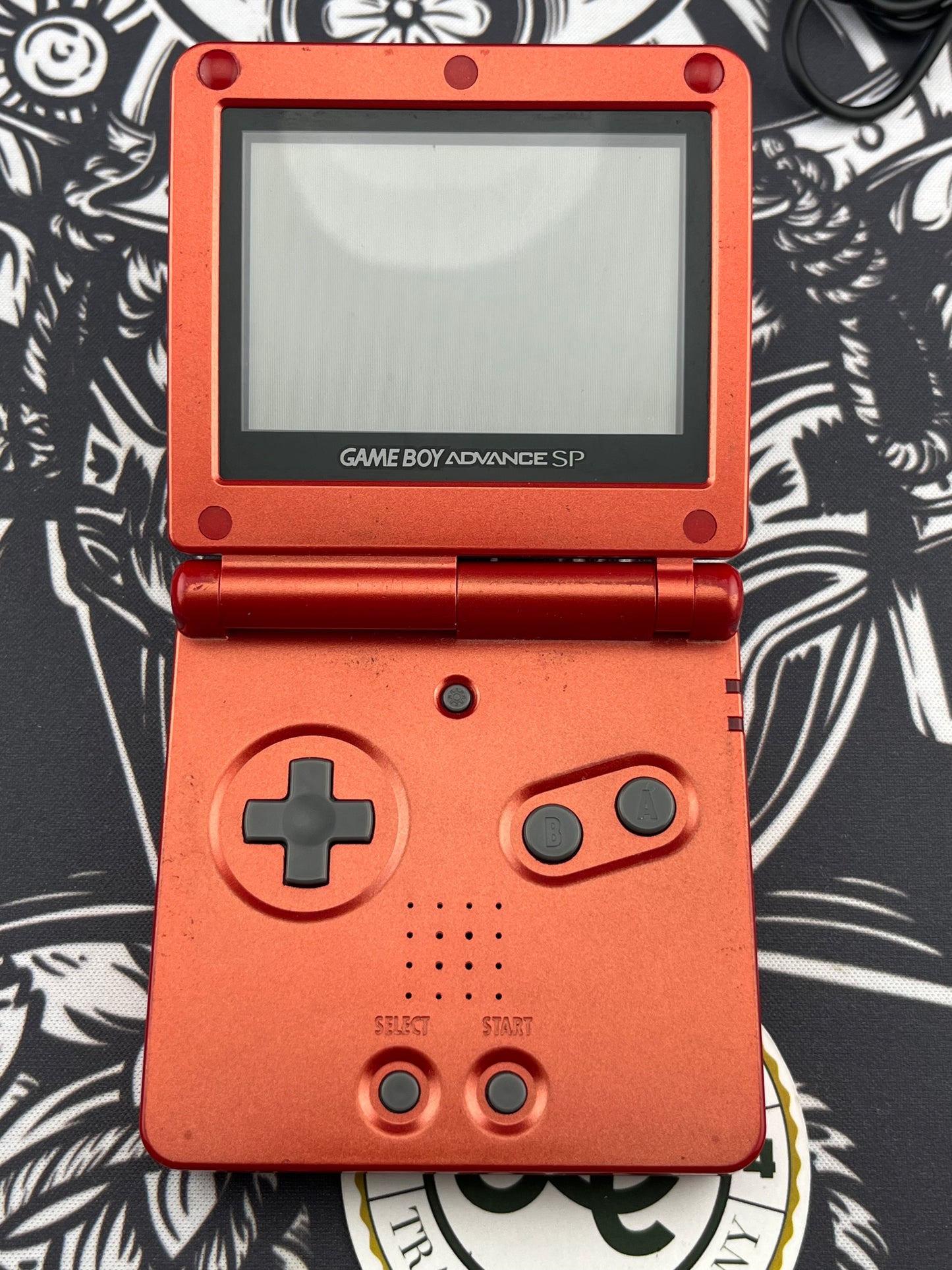 Red GBA SP