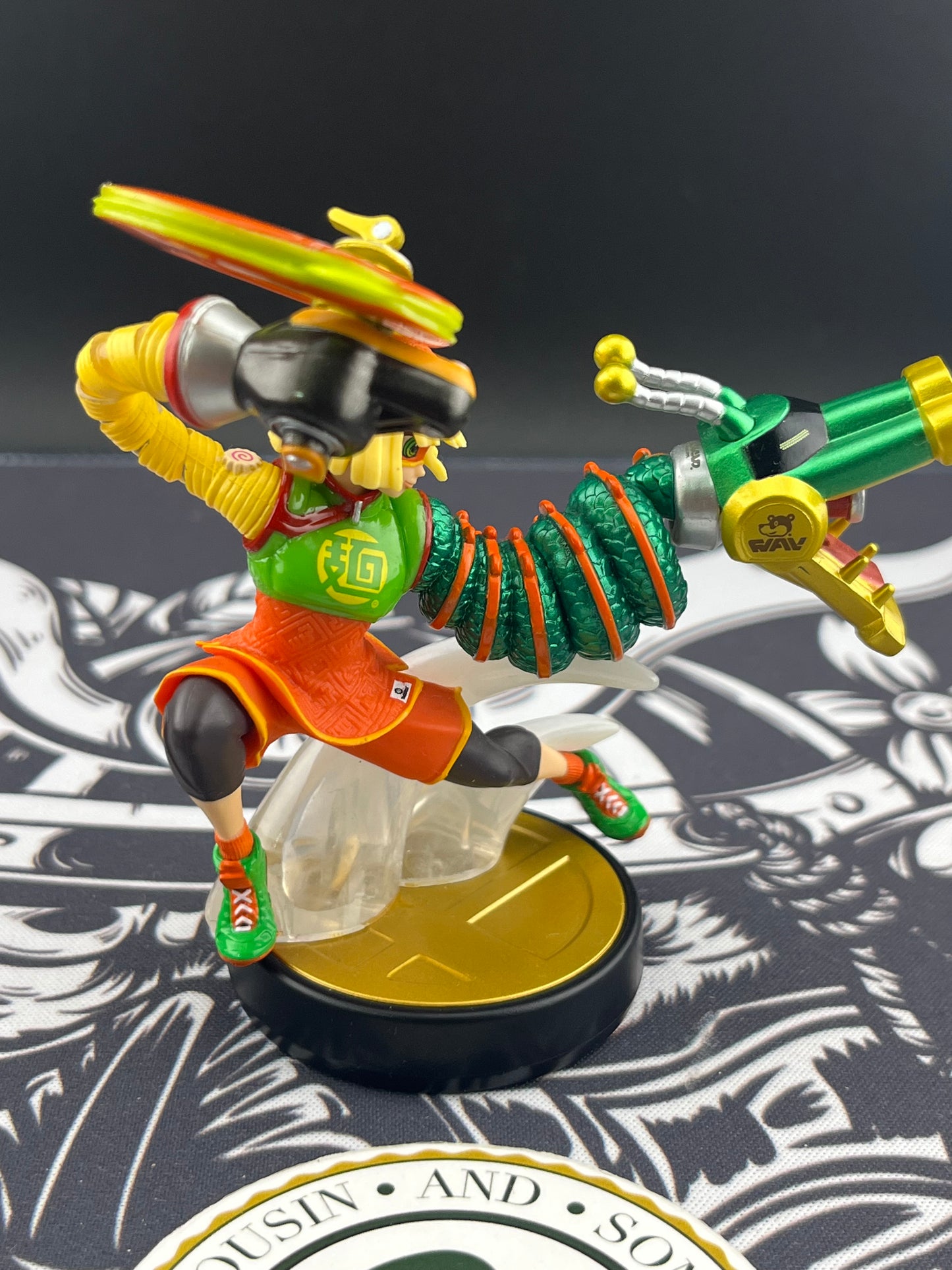 Nintendo Amiibo ARMS Min Min Super Smash Bros. Ultimate Series