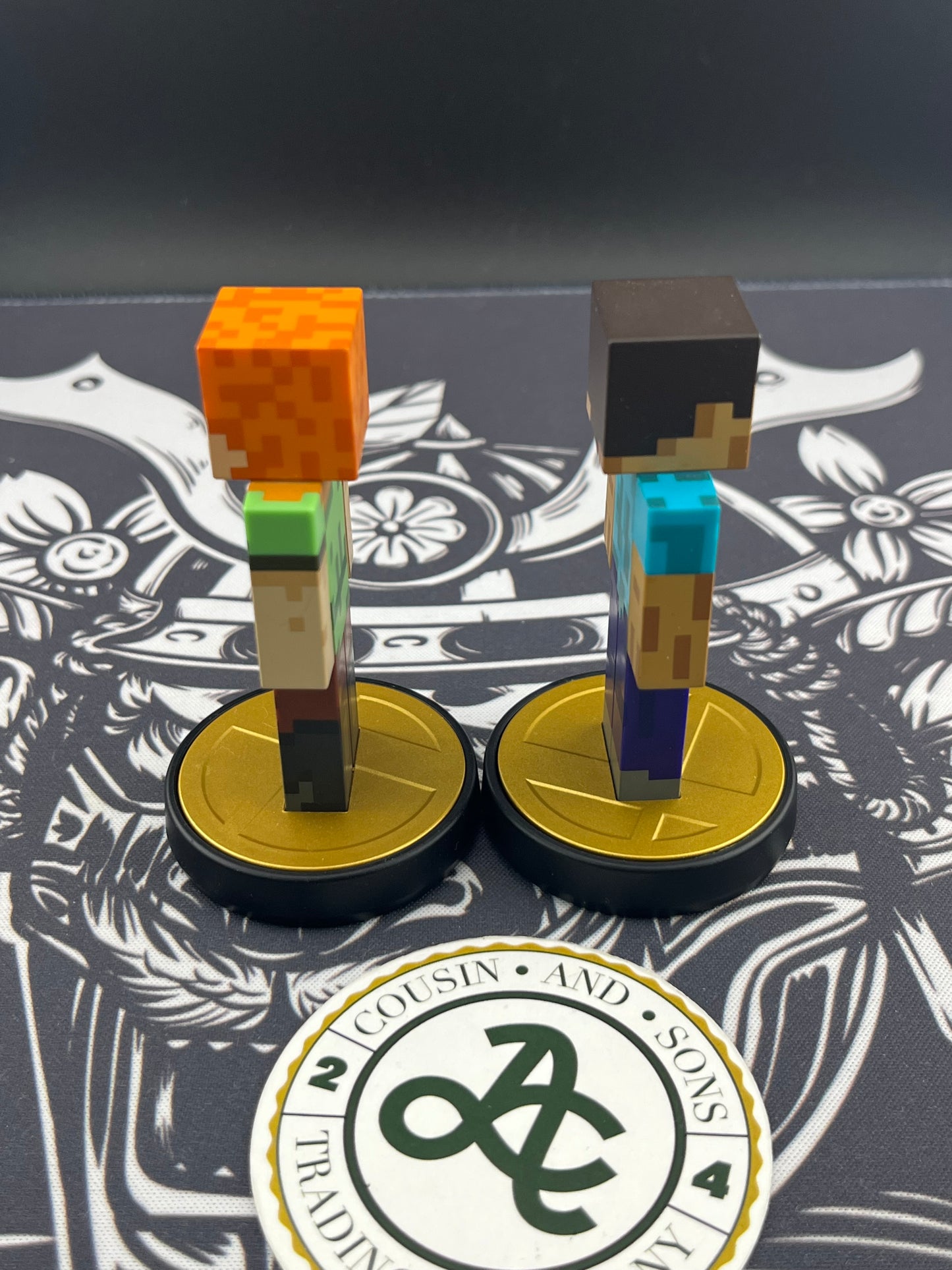 Steve & Alex 2-Pack Amiibo - Super Smash Bros. - Minecraft