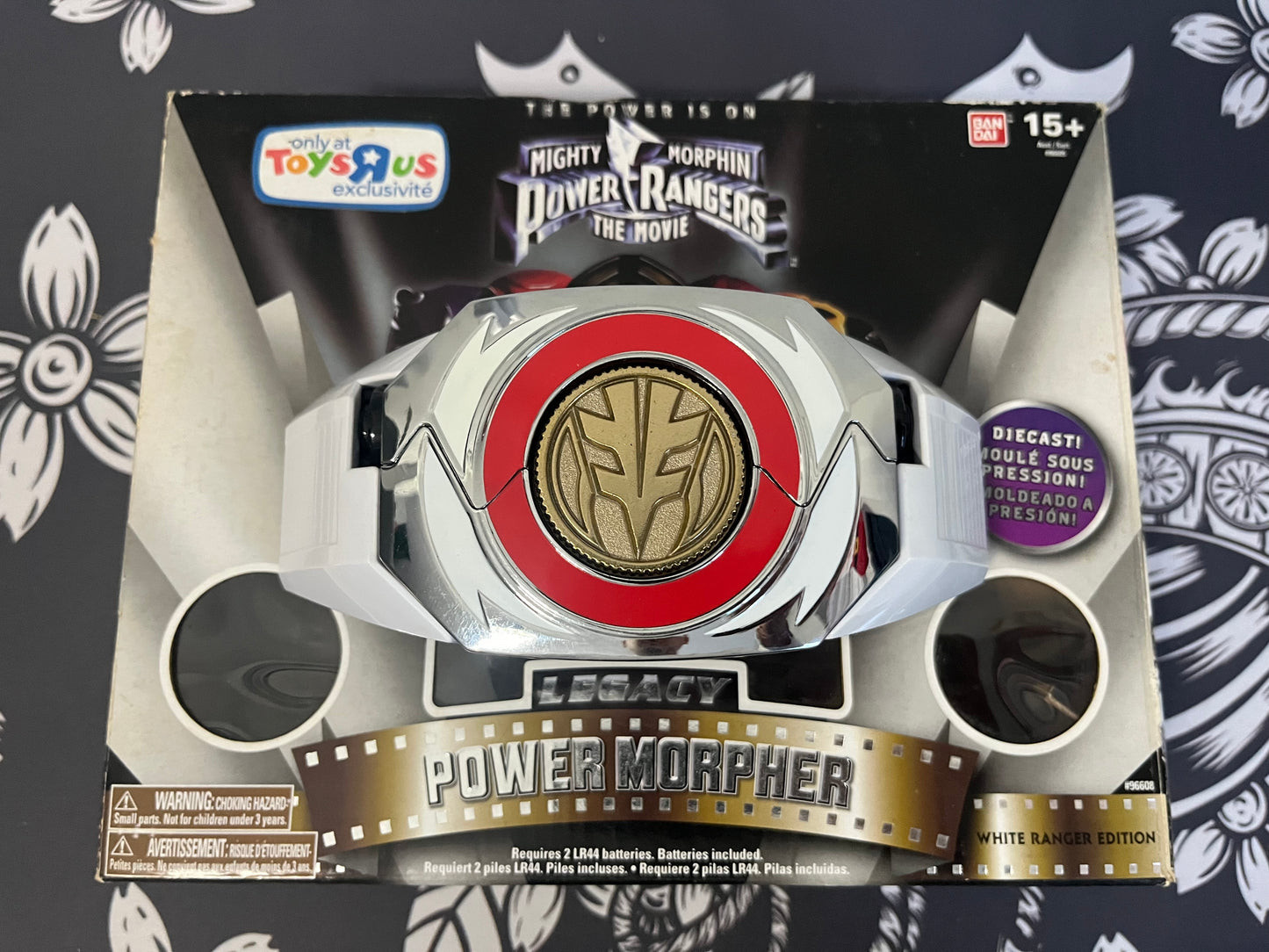 Bandai Power Rangers The Movie Legacy White Ranger Power Morpher Toys R Us